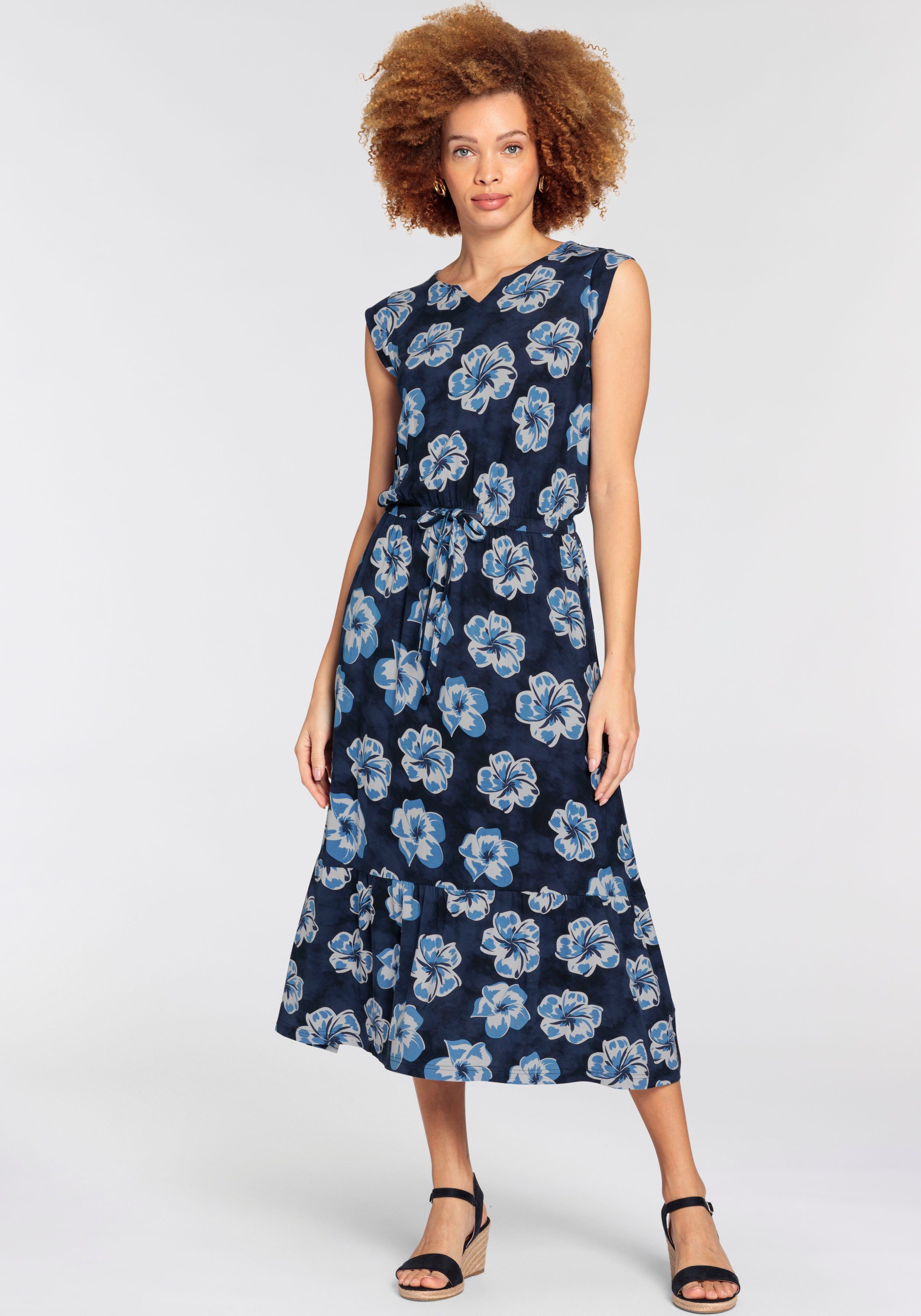 BOYSEN'S Maxikleid mit maritimen Floral-Alloverdruck - NEUE KOLLEKTION mehr