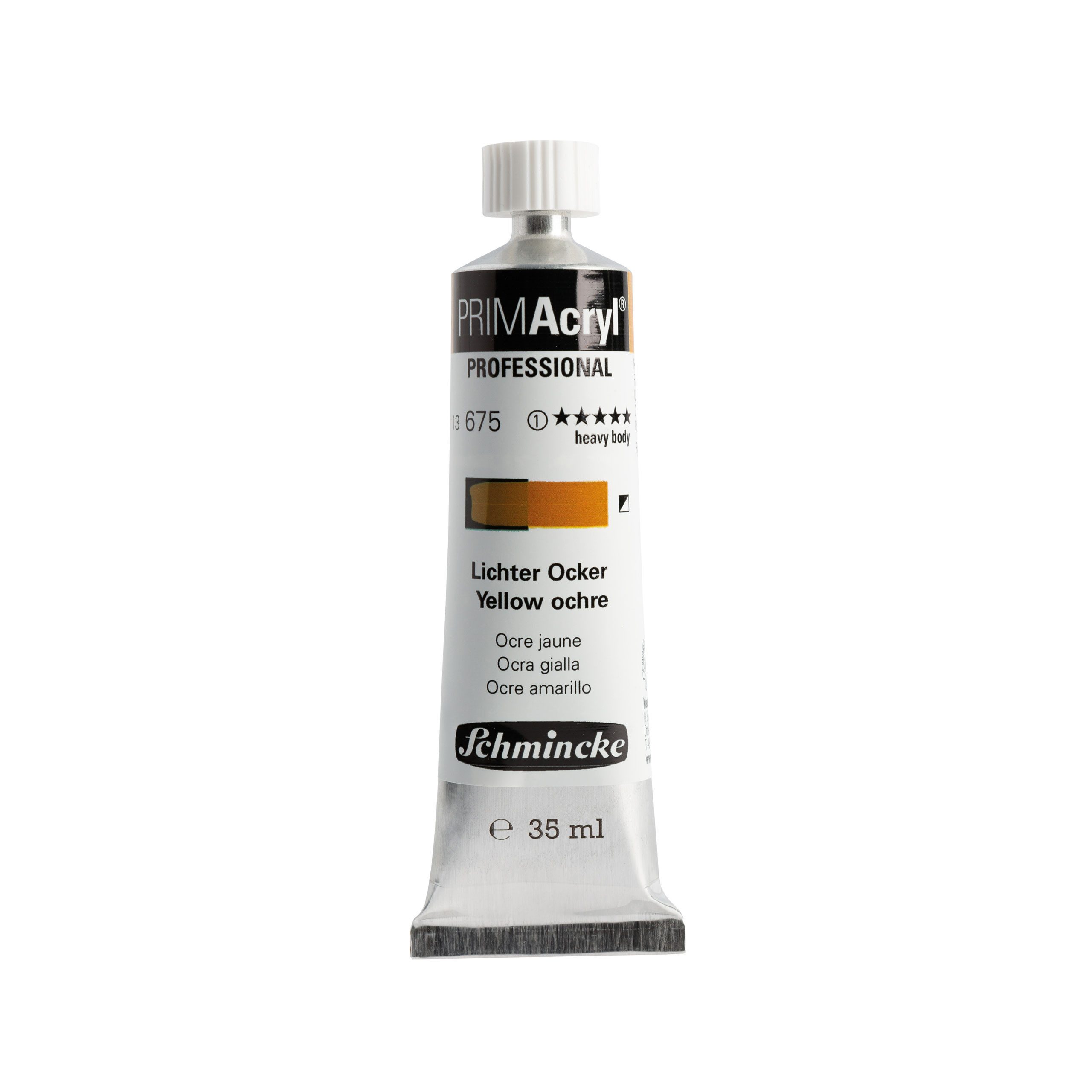 Schmincke Acrylfarbe 35ml PRIMAcryl Lichter Ocker Acryl 13 675 009