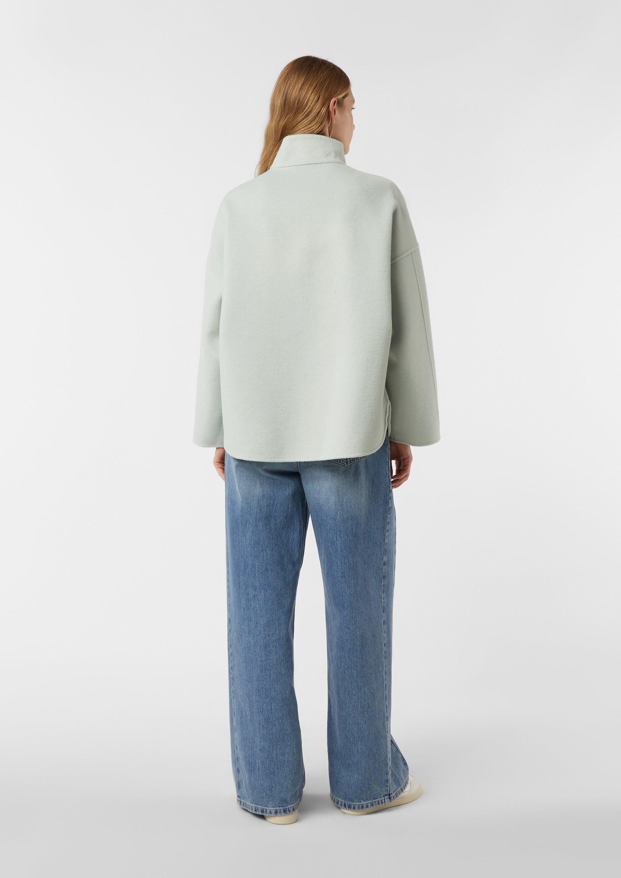 comma Funktionsjacke Outdoor-Umhang Oversize Doubleface-Cape