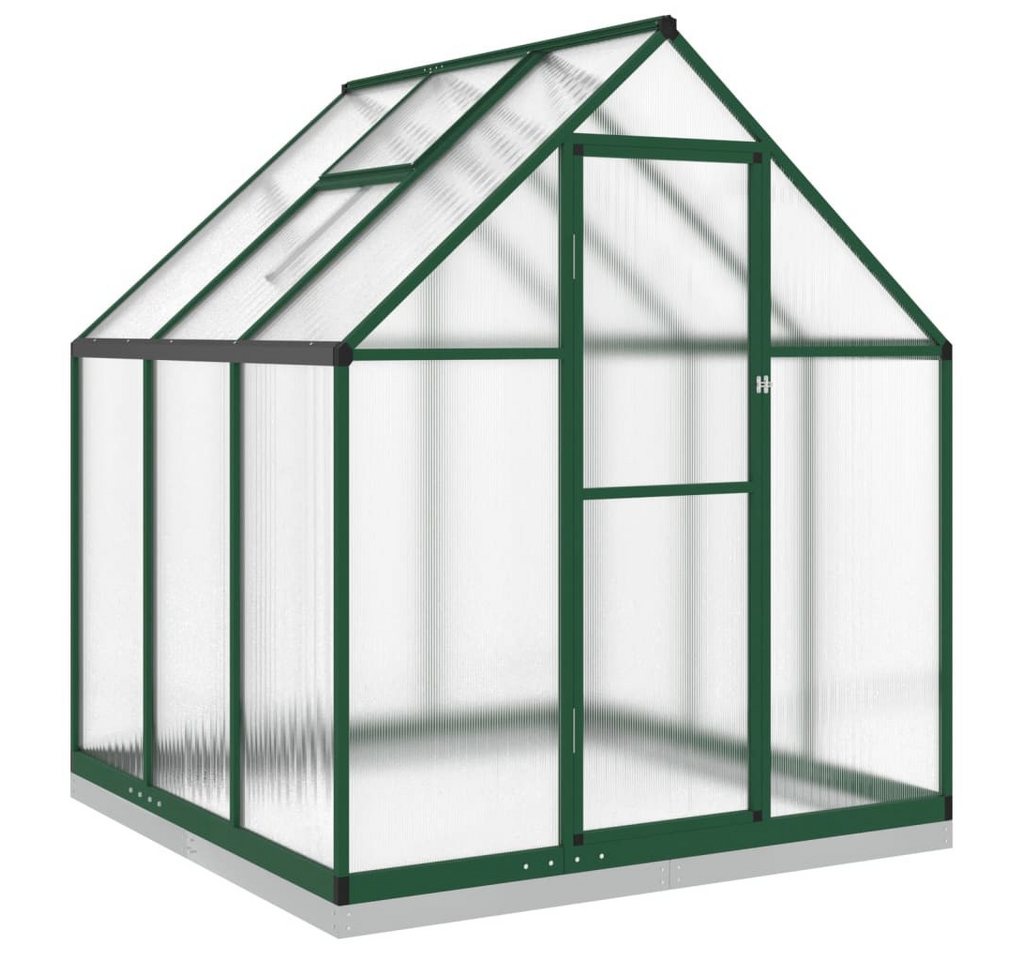 furnicato Gewächshaus mit Fundamentrahmen Grün 169x169x202 cm Aluminimum grün | Rabatt: 23% furnicato Gewächshaus mit Fundamentrahmen Grün 169x169x202 cm Aluminimum grün | Rabatt: 23%