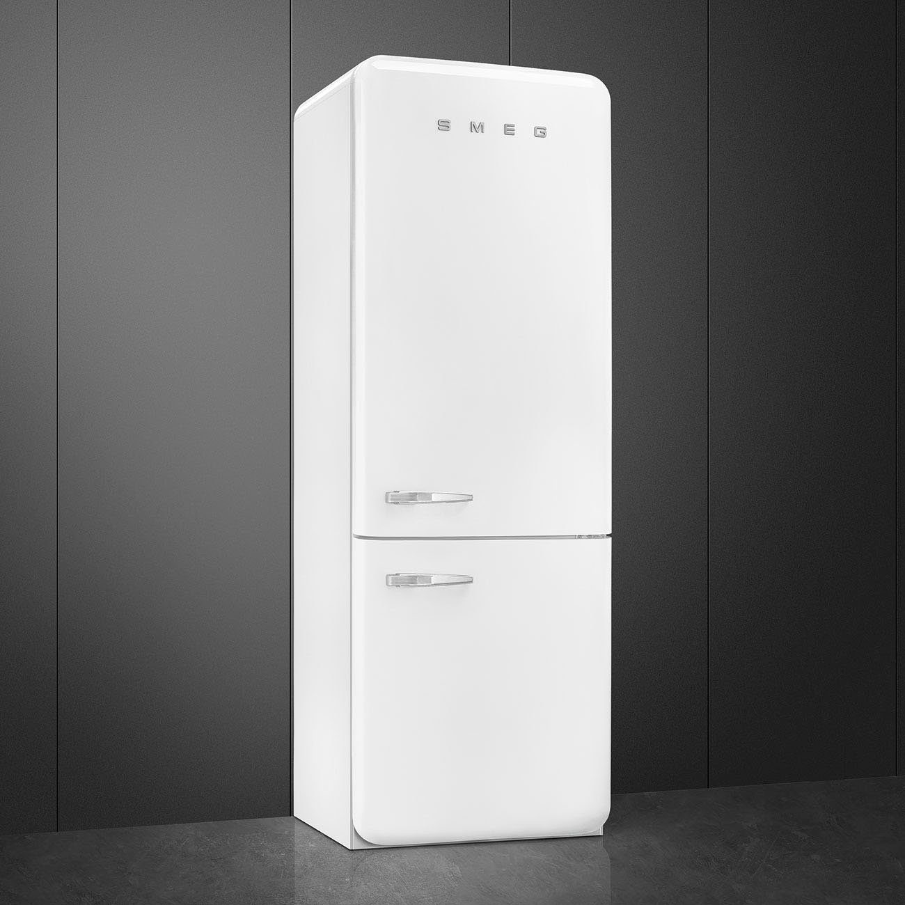 Smeg Kühl-/Gefrierkombination 205 breit 70,6 cm cm hoch, FAB38RWH5