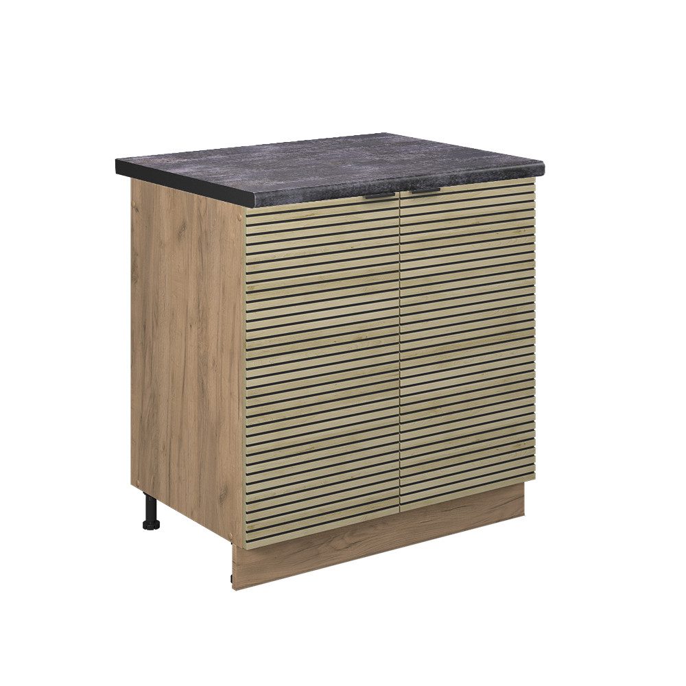 Vicco Unterschrank R-Line, Weiß Hochglanz/Anthrazit, 40 günstig online kaufen