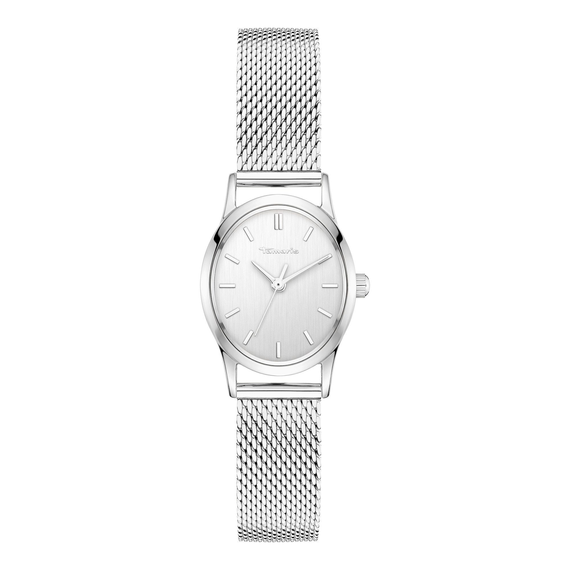 Tamaris Quarzuhr Classic Vintage Edelstahl