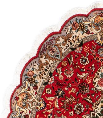Orientteppich Perser - Täbriz - Royal oval - 195 x 130 cm - rot, morgenland, oval, Höhe: 7 mm, Wohnzimmer, Handgeknüpft, Einzelstück mit Zertifikat