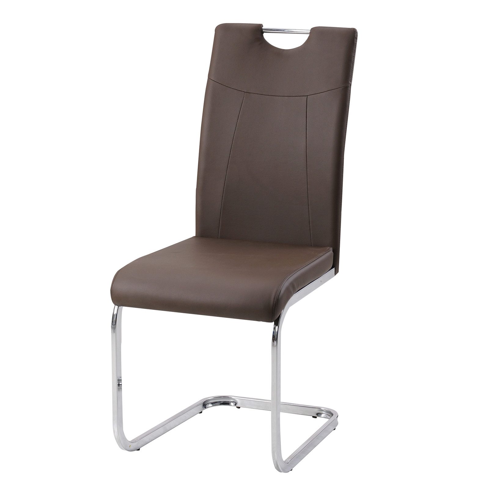 HTI-Line Freischwinger Schwingstuhl KellyC PU 4er günstig online kaufen