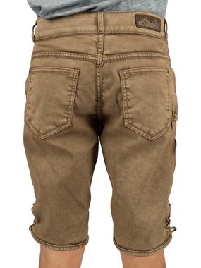 Hangowear Trachtenhose Trachtenjeans RALKO SHORT schlamm