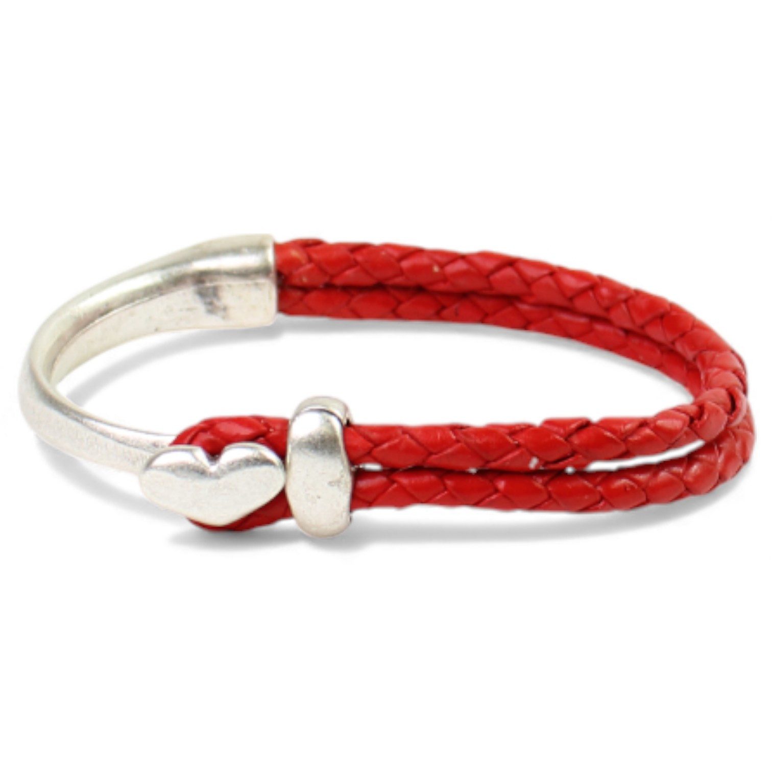 FRONHOFER Lederarmband 19458, Rindsleder, Half Cuff mit Herz, für jeden Anl günstig online kaufen