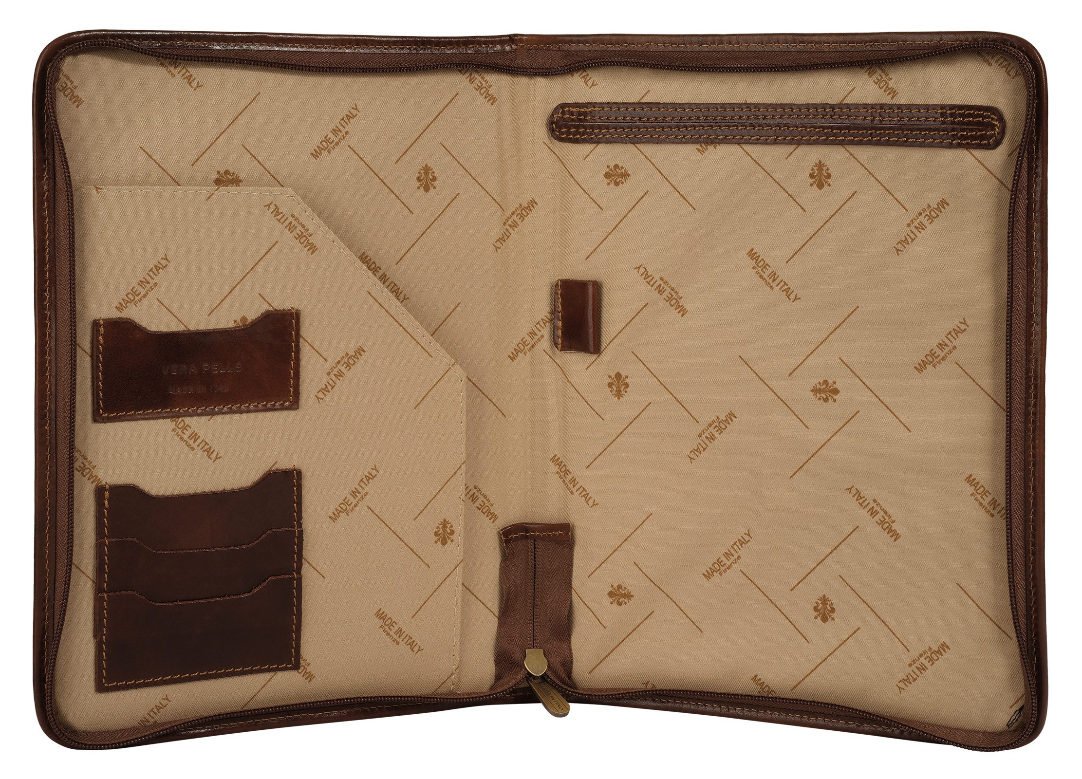 Piké Dokumententasche, echt Leder, Made in Italy günstig online kaufen