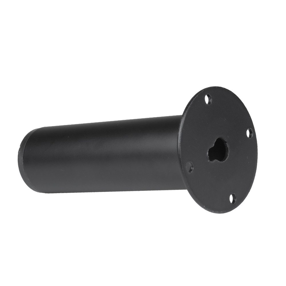 Prima-Online Möbelfuß Möbelfuß Metall Schwarz höhenverstellbar 120–180 mm Möbelbein Sofafuß, (4-St) – Bild 5 von 5