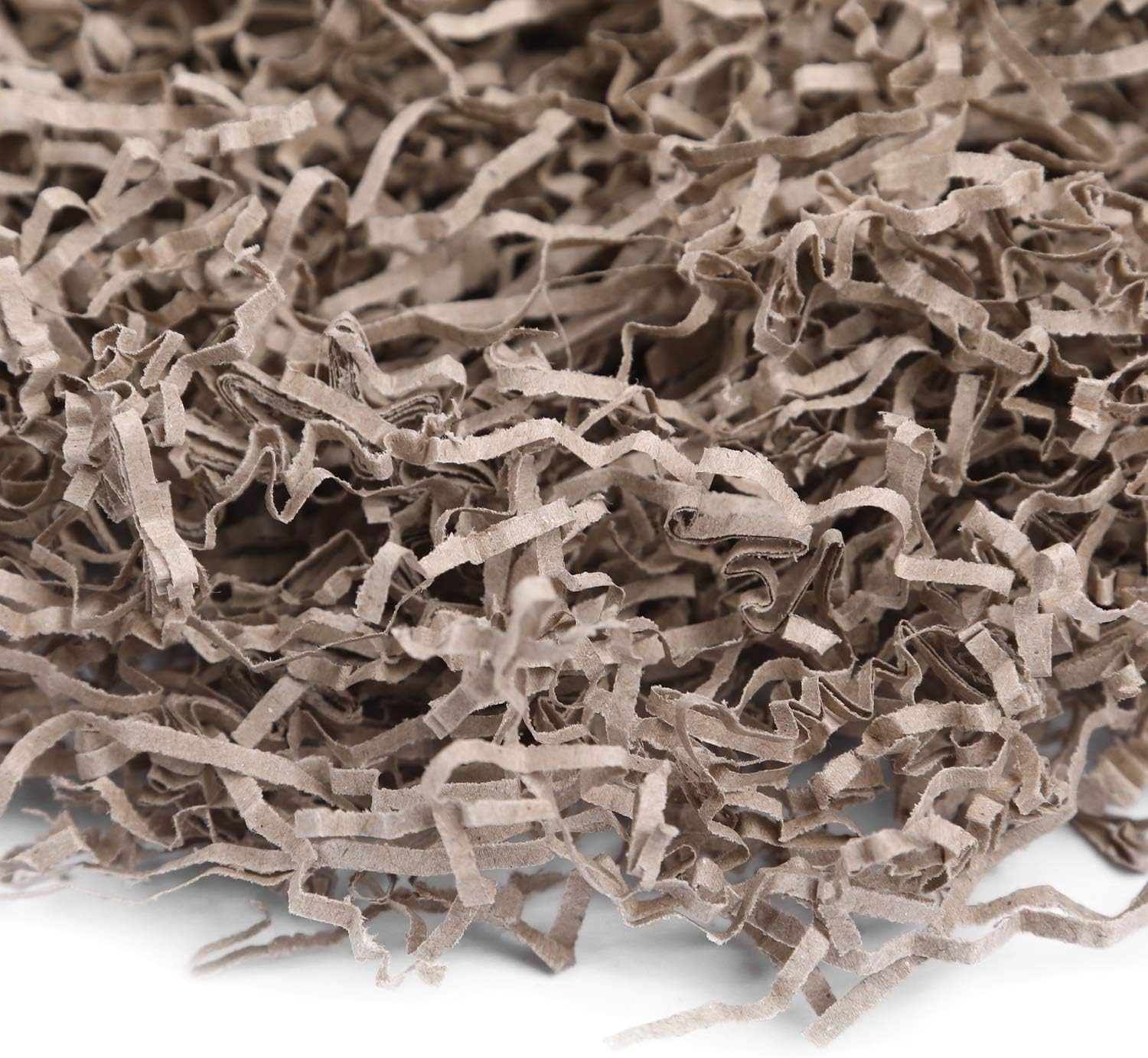 Creative Deco Bastelnaturmaterial Füllmaterial Geschenk aus Papier Stroh für Pakete
