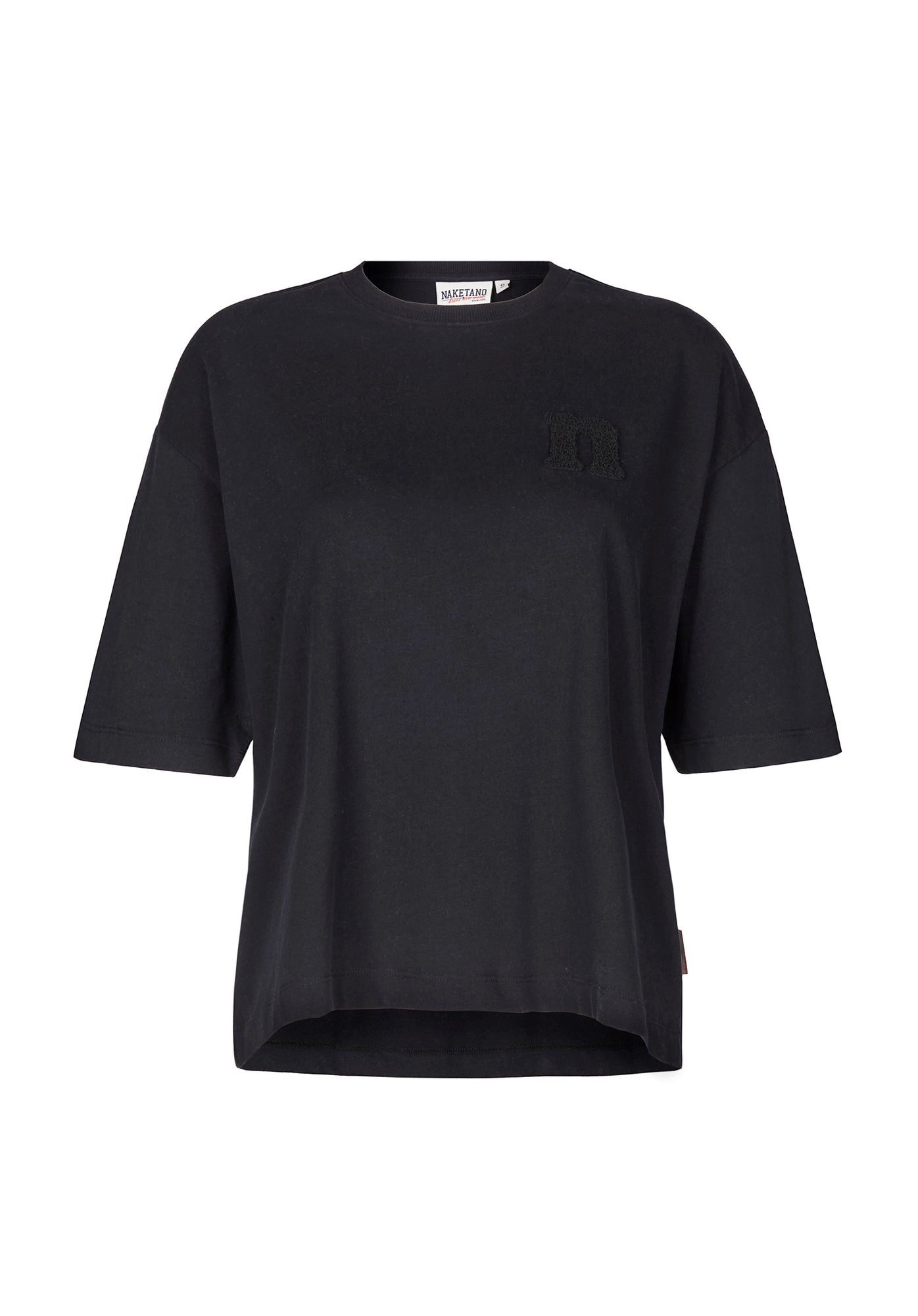 T-Shirt Oversize Baumwolle Rundhals Kurzarm Streetwear Basic Sommershirt Damen