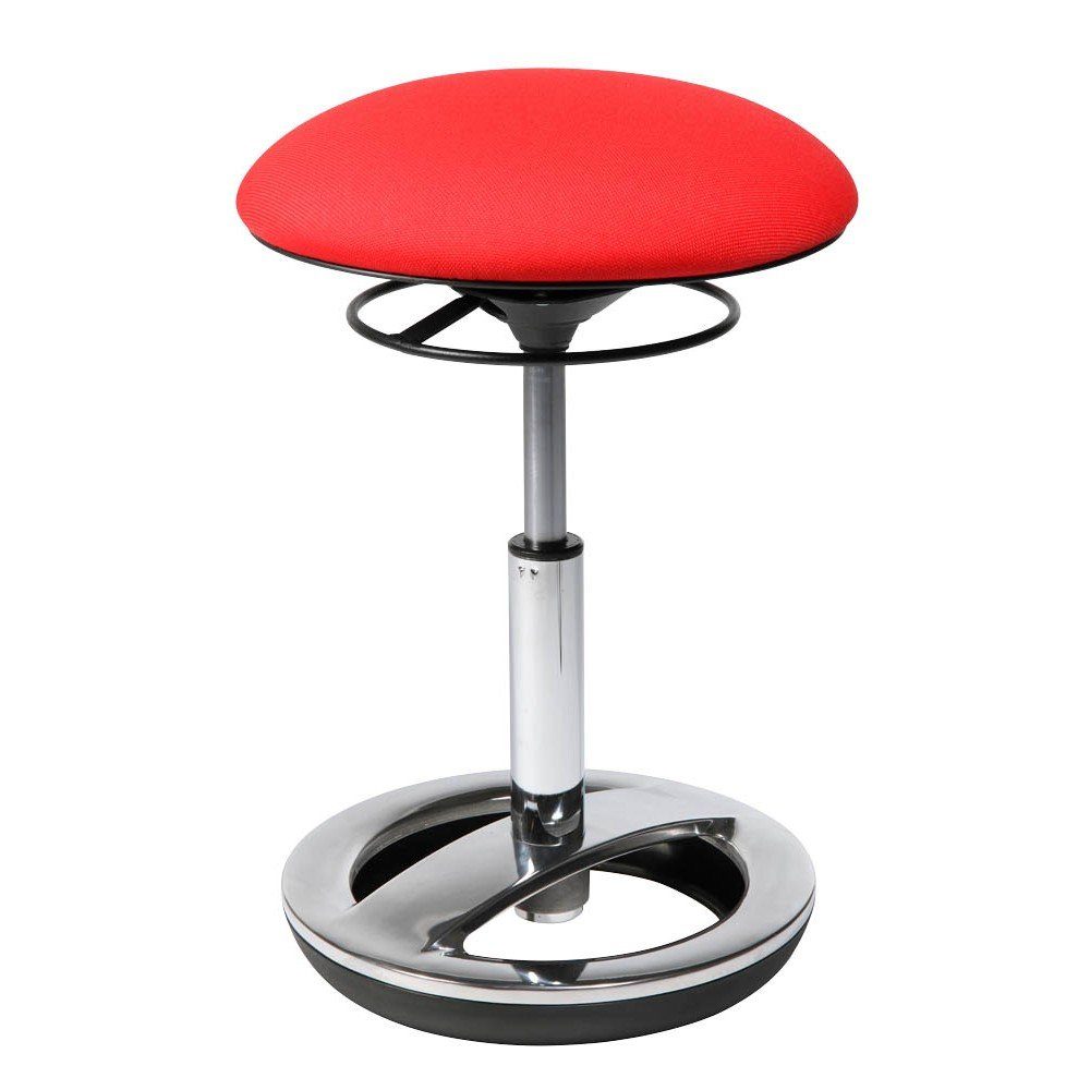 TOPSTAR Sitzhocker 1 Hocker SITNESS BOB basic - rot (1 St), Die empfohlene Sitzzeit beträgt max. 4 Stunden.