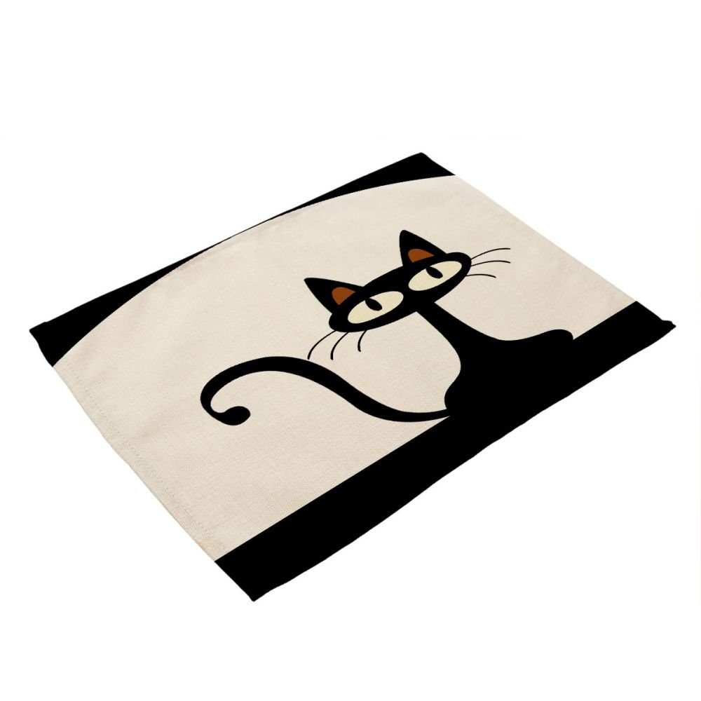 Fußmatte 5 mm Höhe: Fußmatte Passform-Fußmatten Gummi St) Katzen, LENBEST (4