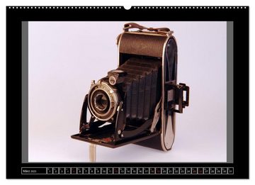 CALVENDO Wandkalender AGFA KAMERA OLDIES Klassische Kameras von 1926 - 1974 (Premium, hochwertiger DIN A2 Wandkalender 2023, Kunstdruck in Hochglanz)
