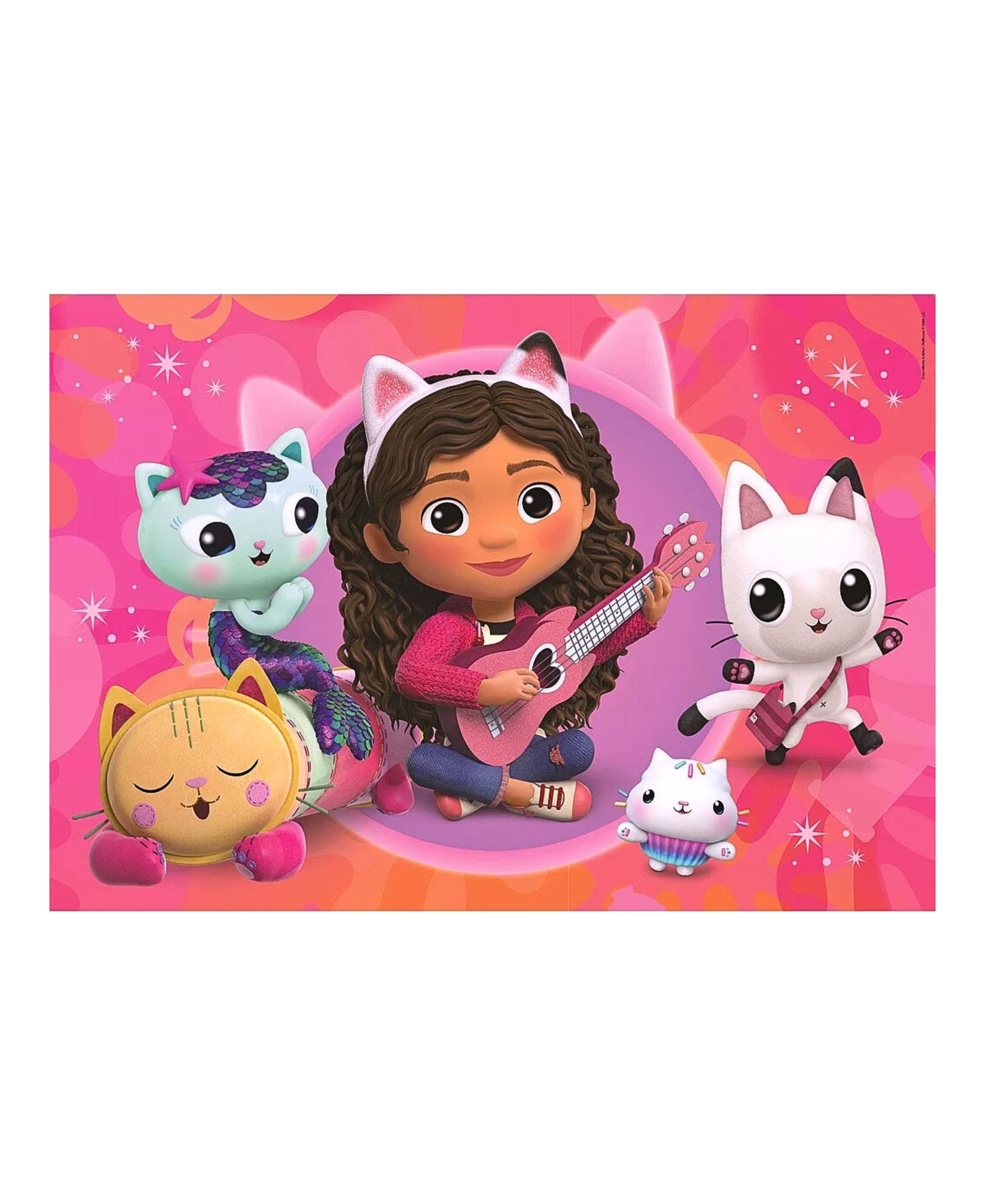 Clementoni® Puzzle Gabby & Freunde, 20 Puzzleteile, 2x20 tlg. Kinderpuzzle ab 3 Jahre