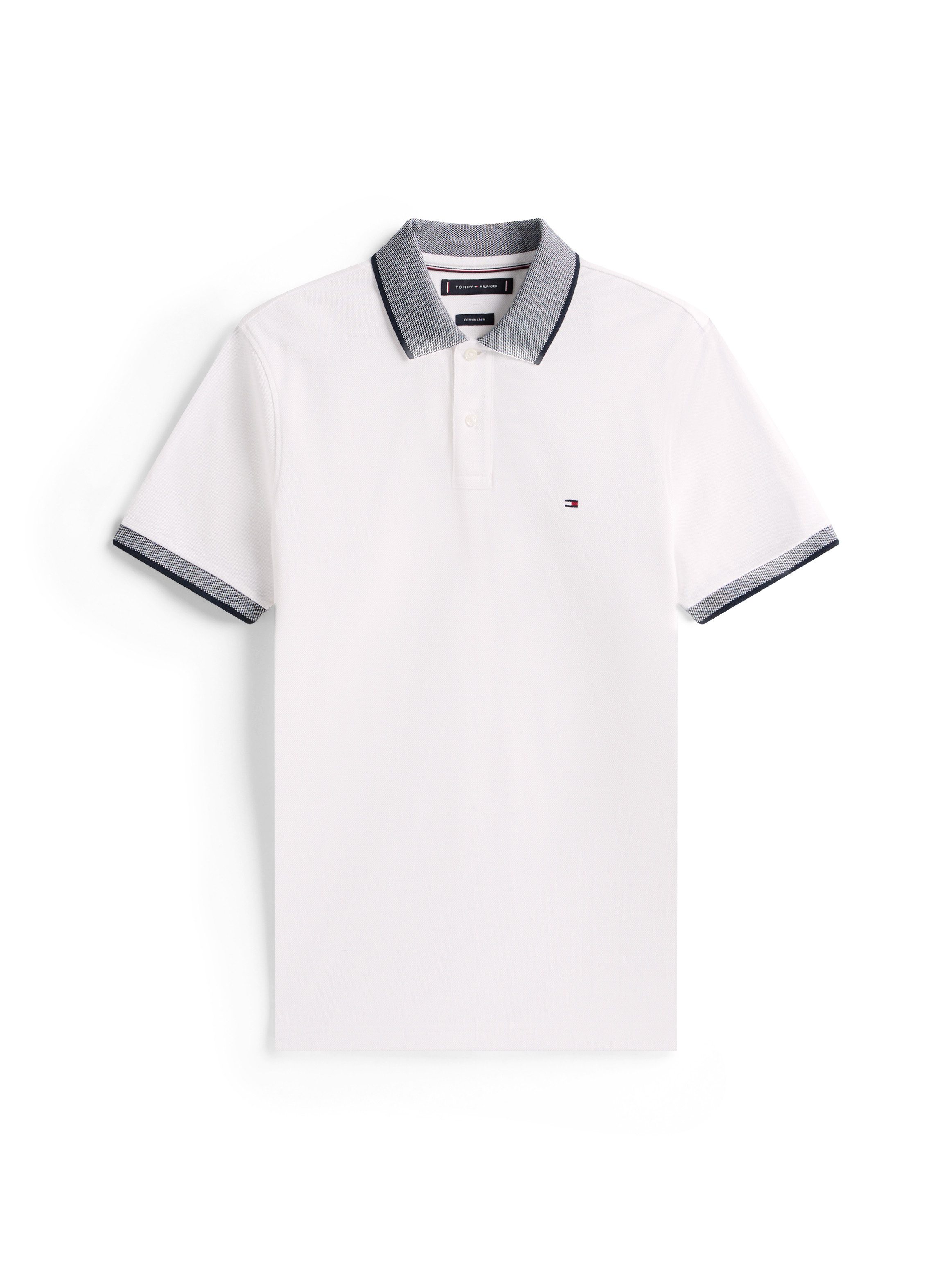 Tommy Hilfiger Poloshirt LINEN PIQUE REGULAR