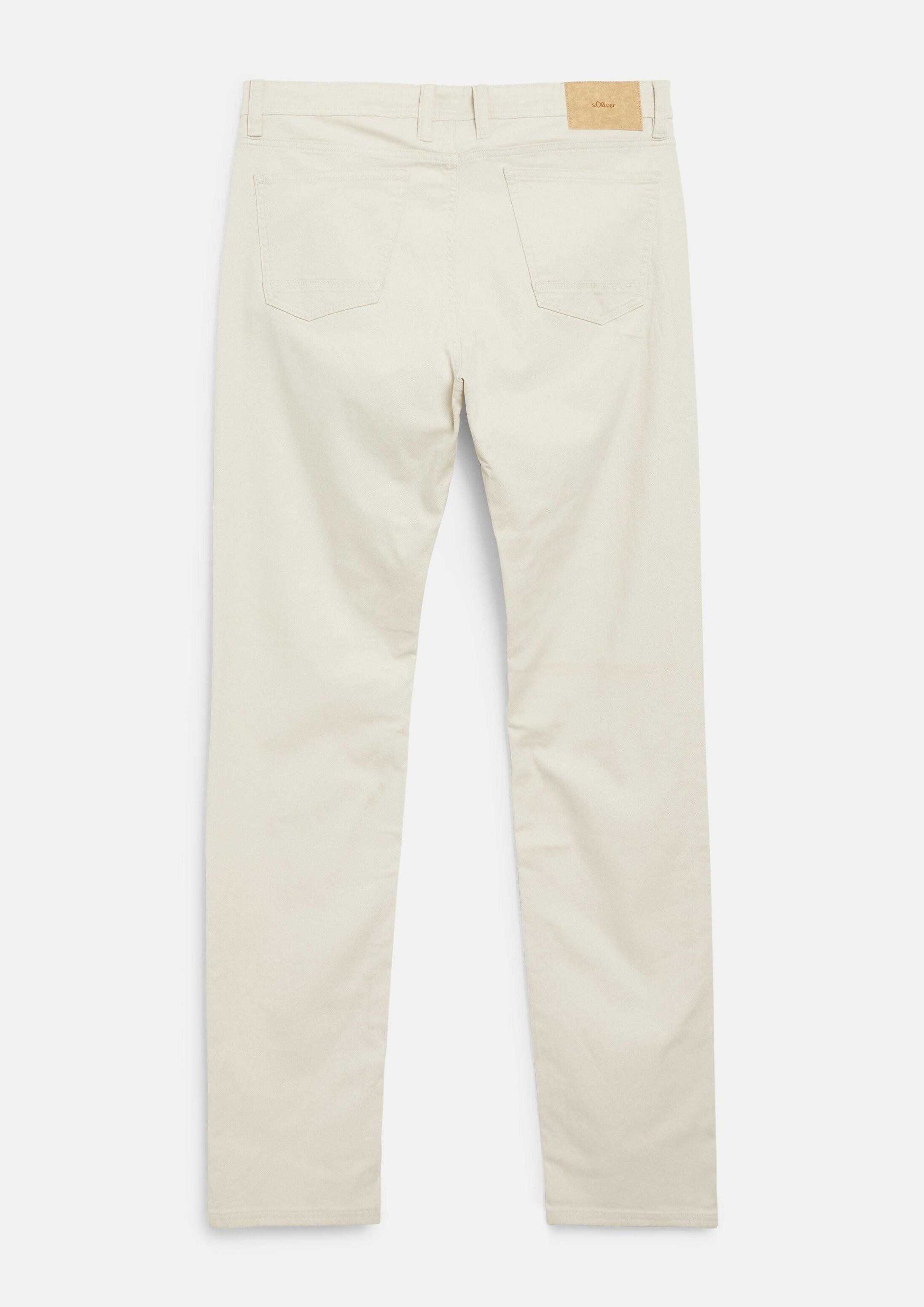 s.Oliver Chinos Hose YORK Hose York / Straight Fit / Mid Rise / Struktur-Stretch