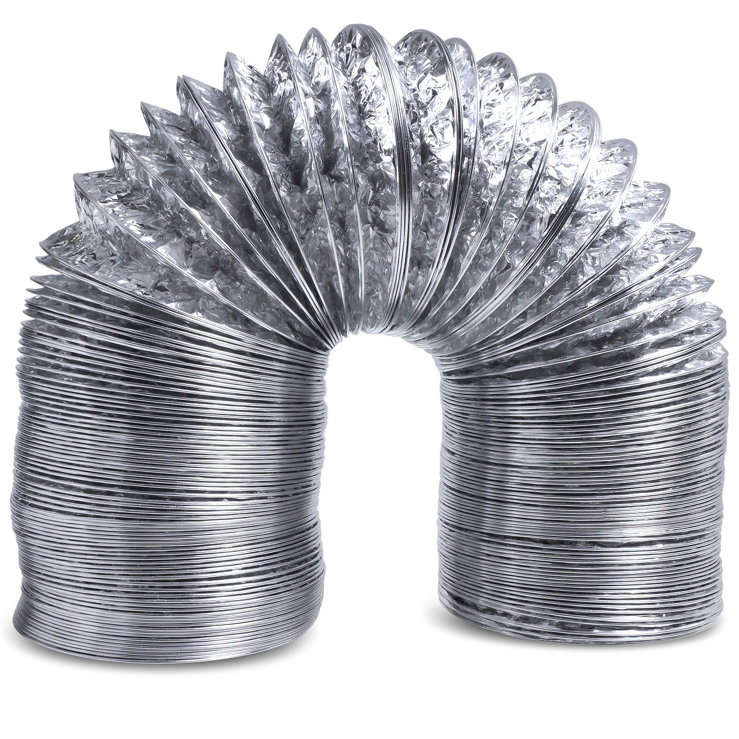 VIOKS Flexrohr Abluftschlauch Universal, Lüftung Trockner Abzugshaube