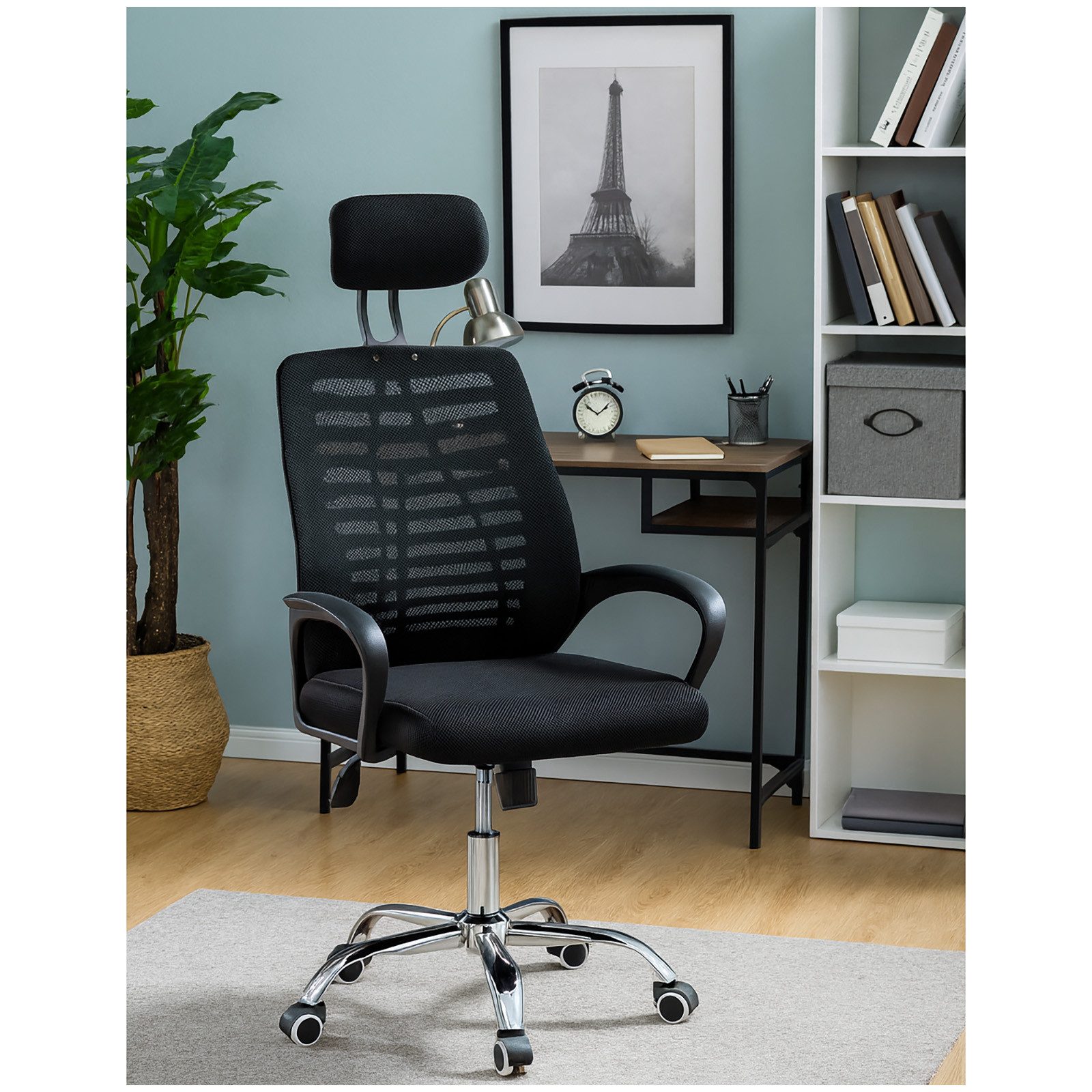 HTI-Living Drehstuhl Drehstuhl mit Kopfstütze Terry (Stück, 1 St), Bürostuh günstig online kaufen