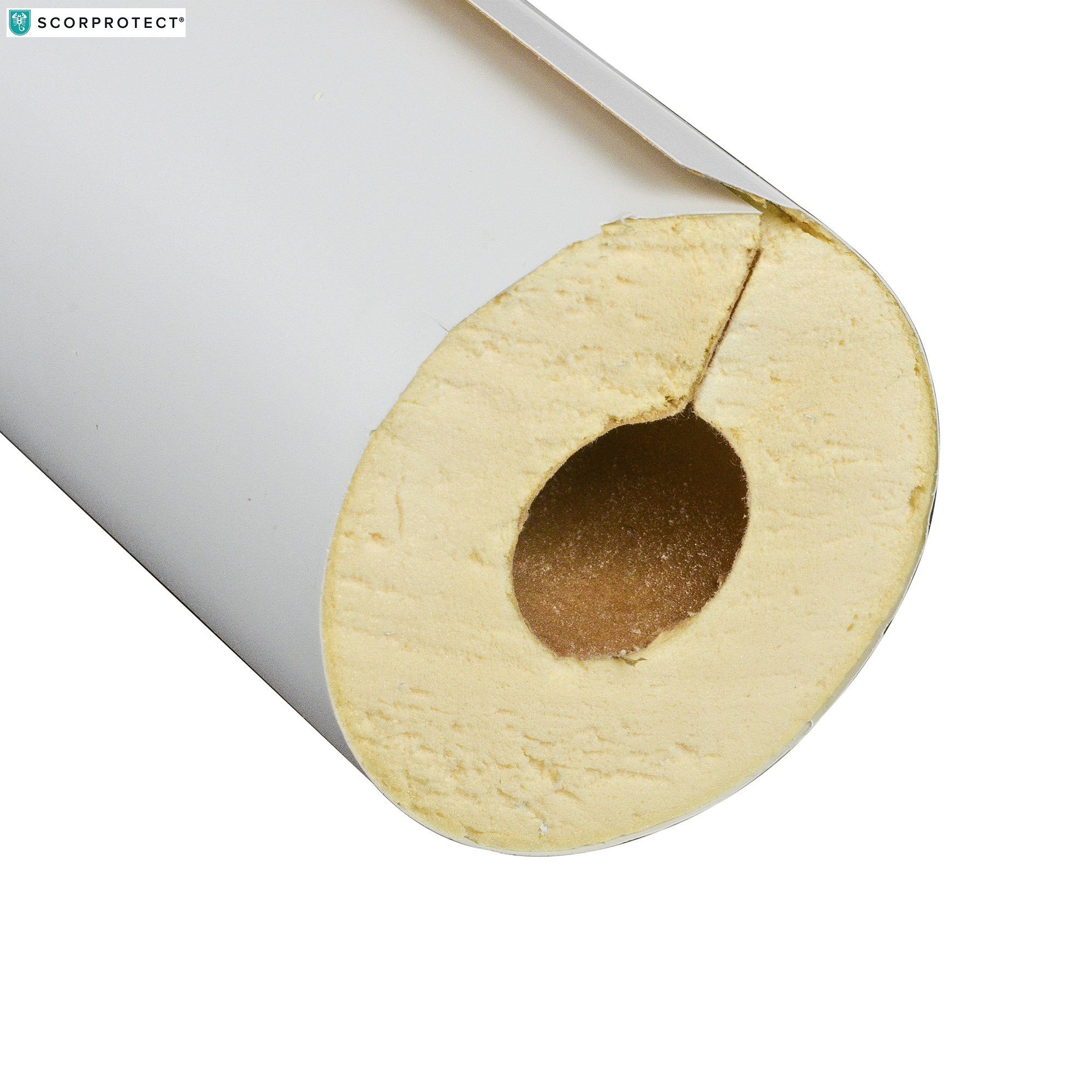 Scorprotect® Steinwolle PUR Isolierung mit PVC-Ummantelung selbstklebend Typ 035