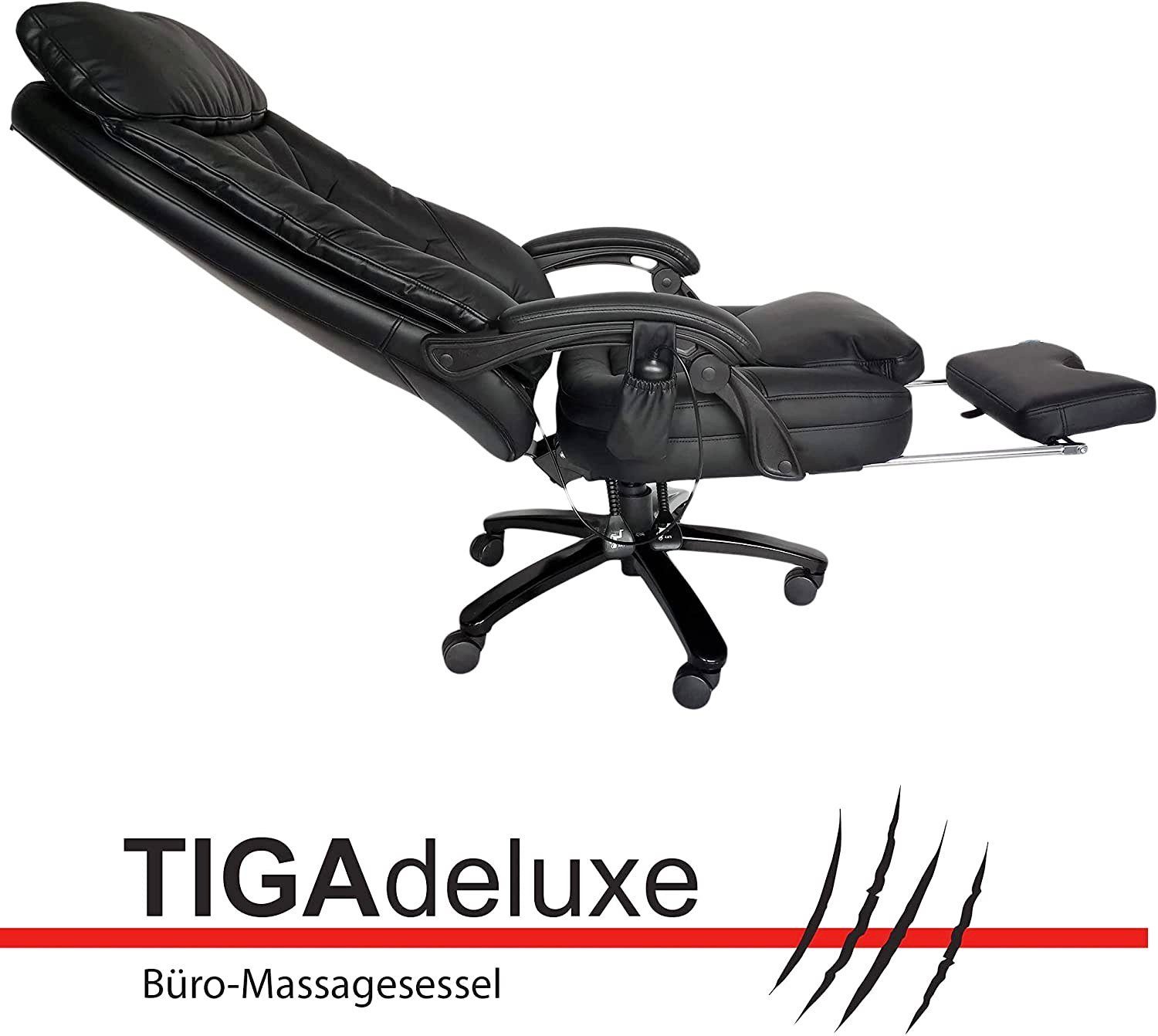 @tec Massagesessel Bürostuhl mit Massagefunktion Shiatsu & Wärmefunktion TI günstig online kaufen