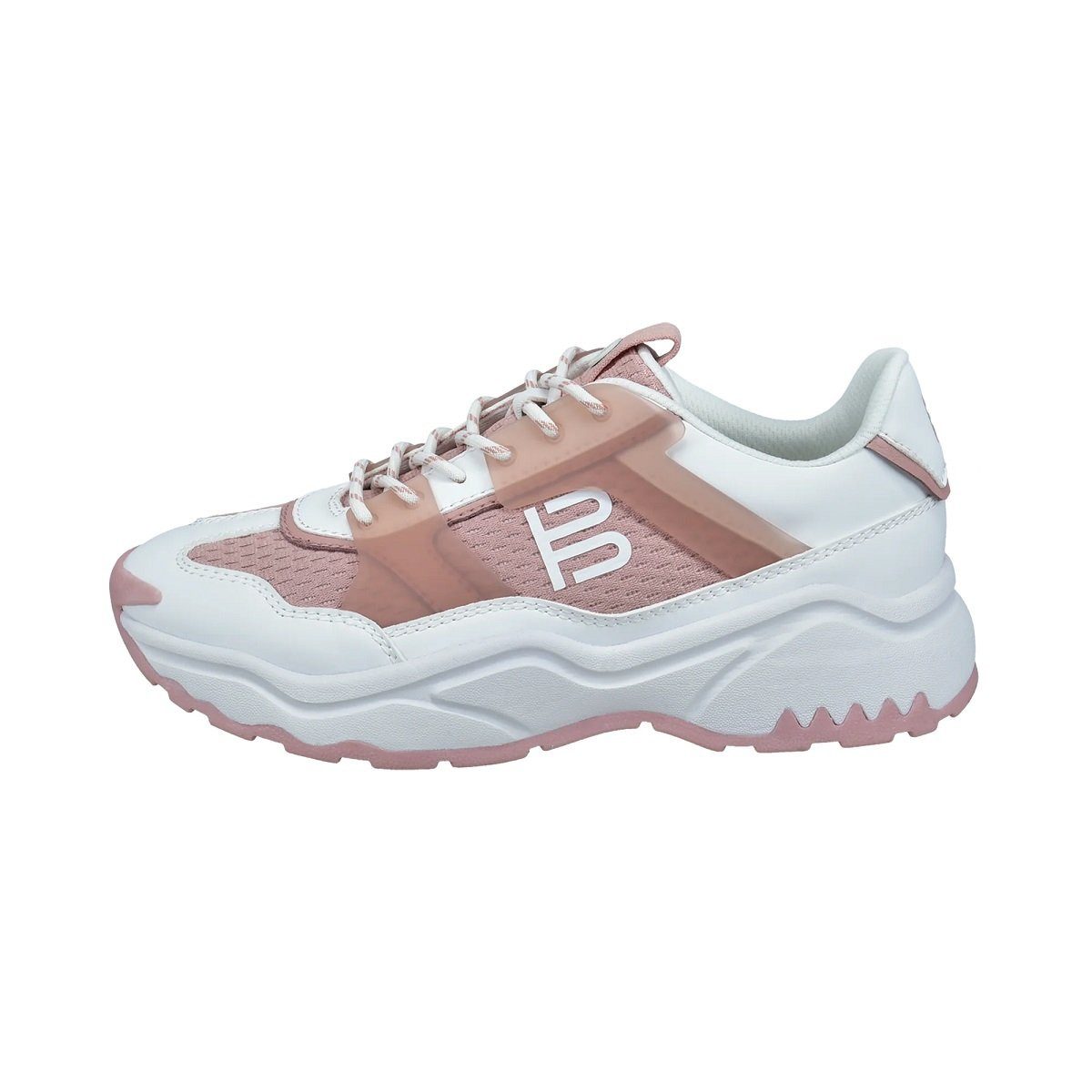 BAGATT Harma weiss/rosa Damen Sneaker günstig online kaufen