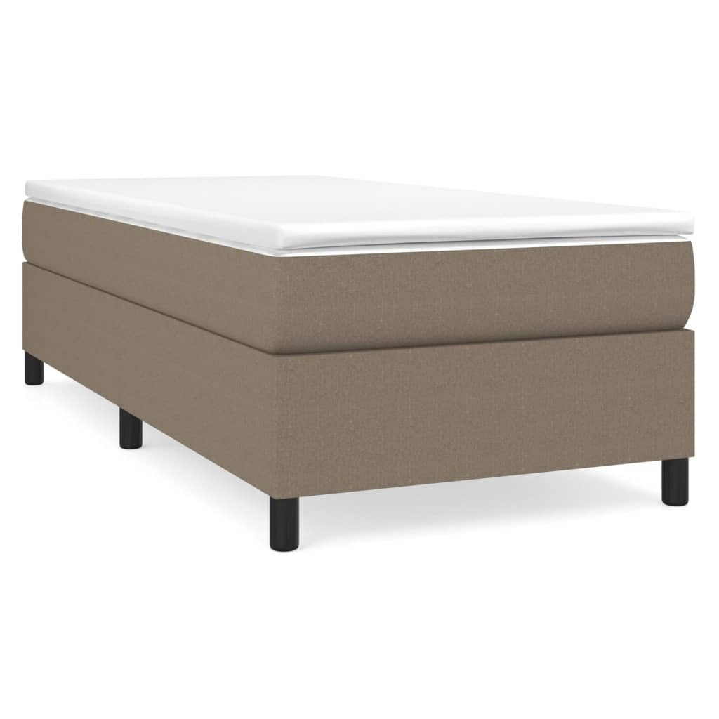 furnicato Bett Bettgestell ohne Matratze Taupe günstig online kaufen