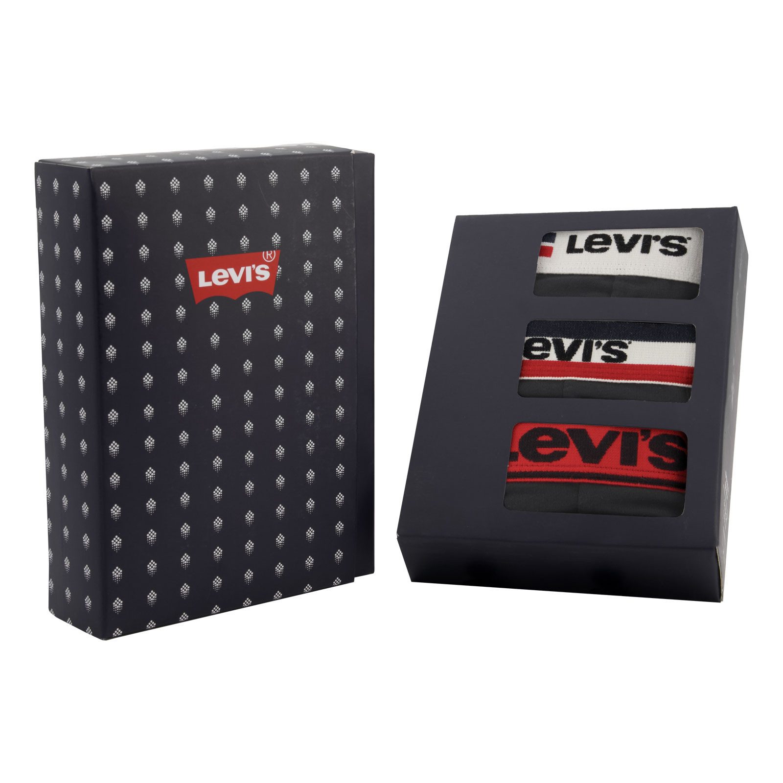 Levi's® Boxer Gift Box (3-St) mit Markenlogo am Bund