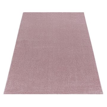 Teppich Kurzflor Teppich Roberto Rosa, Teppich Boss, rechteckig, Höhe: 11 mm