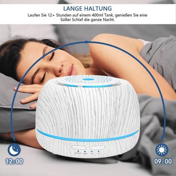 OKWISH Luftbefeuchter Luft Befeuchter Aroma Diffuser Duftöl Öle Diffusor Aromatherapie 300ml, 0,30 l Wassertank, BPA-Frei mit 7 Farben LED-Licht ohne Öle Schlafzimmer Spa Büro Yoga ..