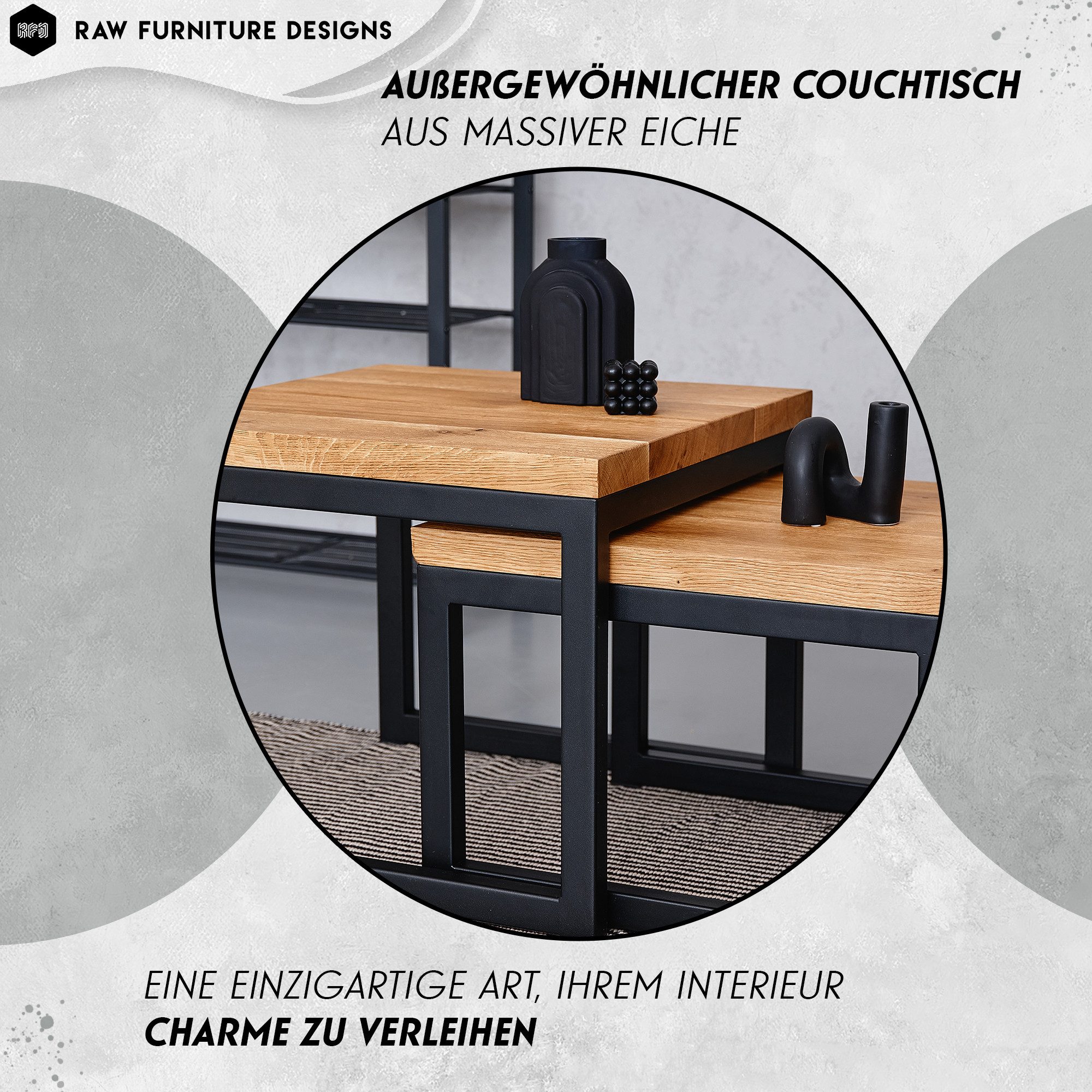RFD RAW FURNITURE DESIGNS Couchtisch aus günstig online kaufen