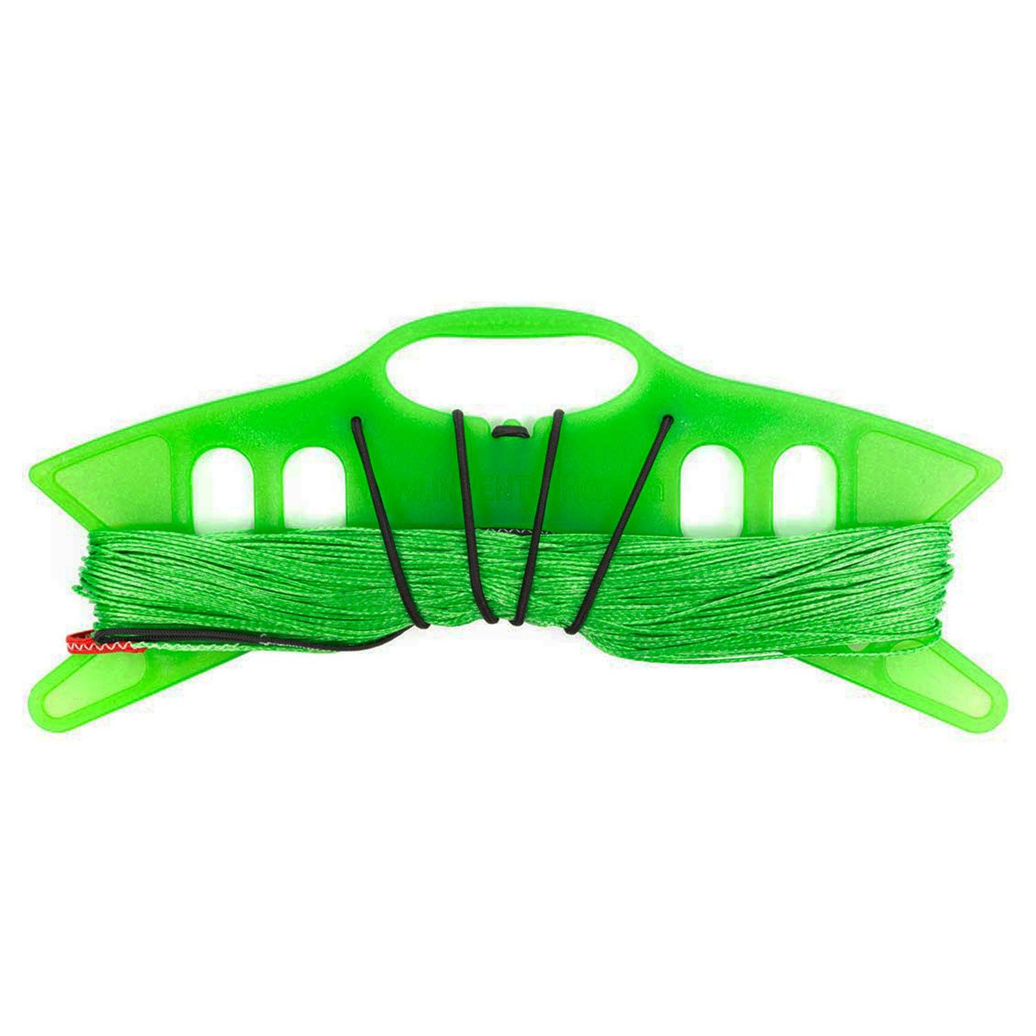 HQ Kiteleine Drachenschnur Drachenleine HQ Winderset Liros Dyneema 160 kp, inkl. HQ-Winder Pro Grün