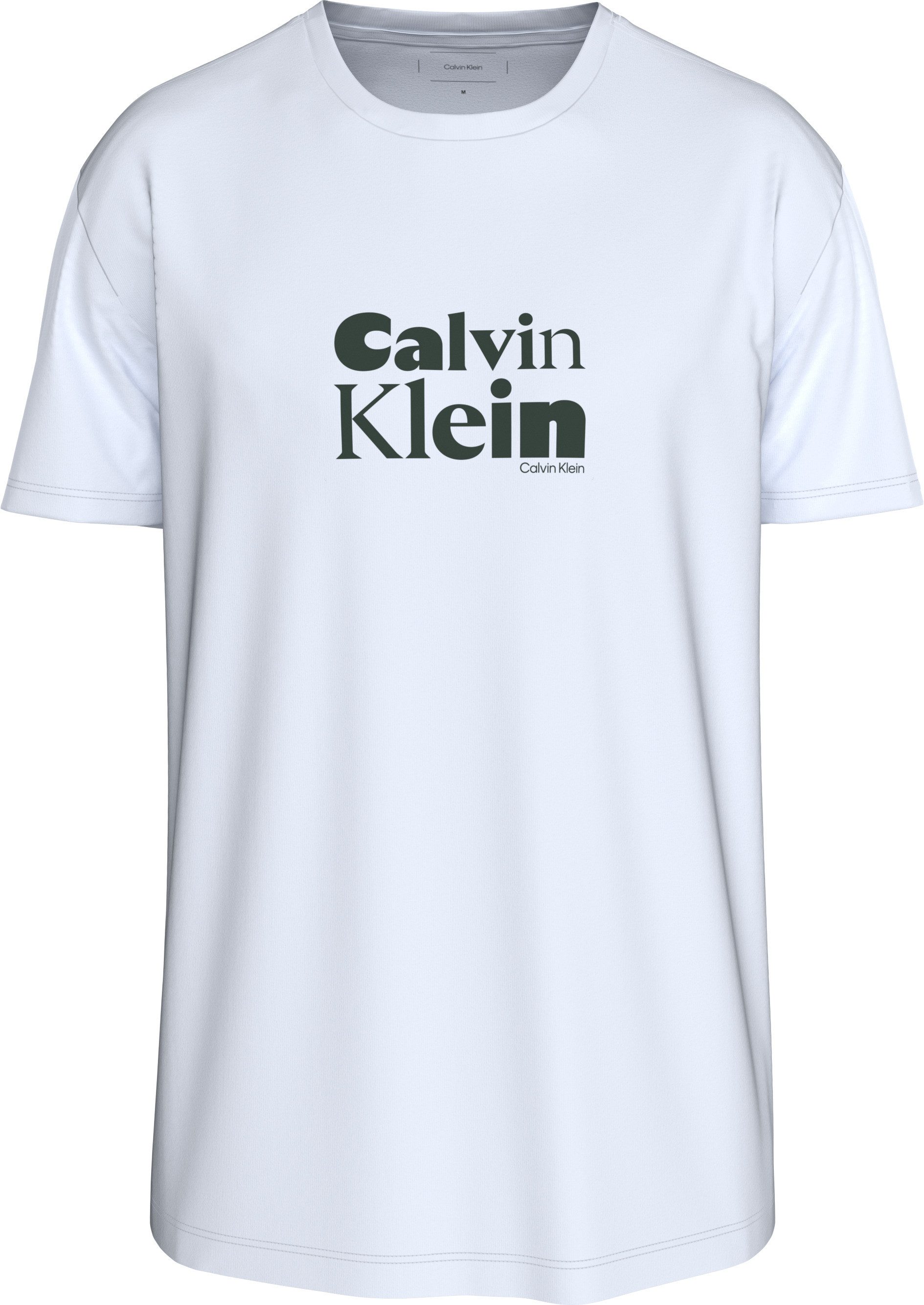 Calvin Klein T-Shirt SS 30S EU CALVIN KLEIN BOLD GRAP Mit Rundhalsausschnit günstig online kaufen