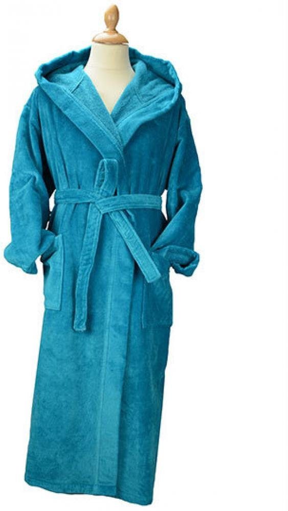 A&R Bademantel DeLuxe Velour Bathrobe with hood - Bademantel