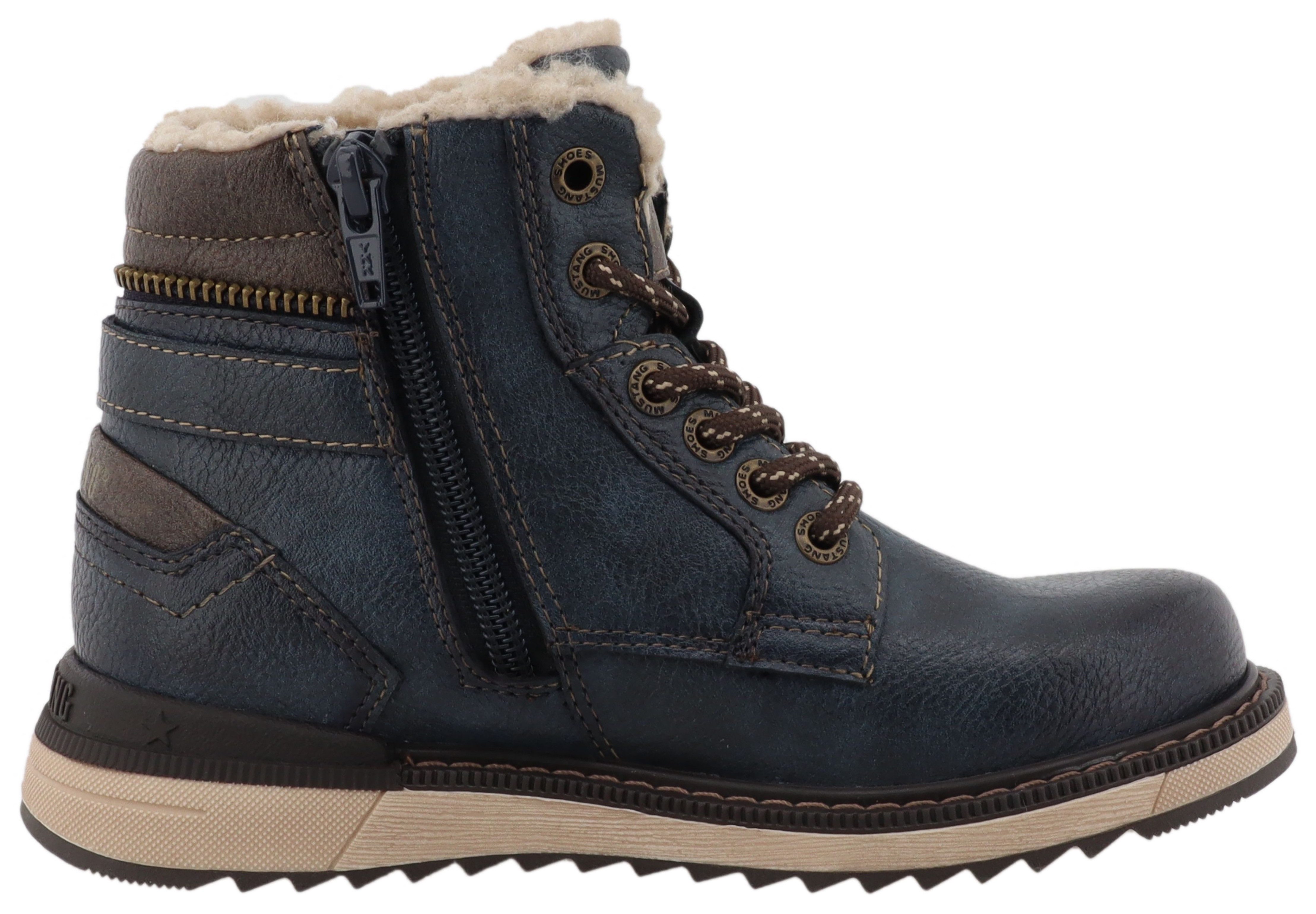 Mustang Shoes Donato Winterboots Schnürboots, Outdoorboots mit TEX-Membrane