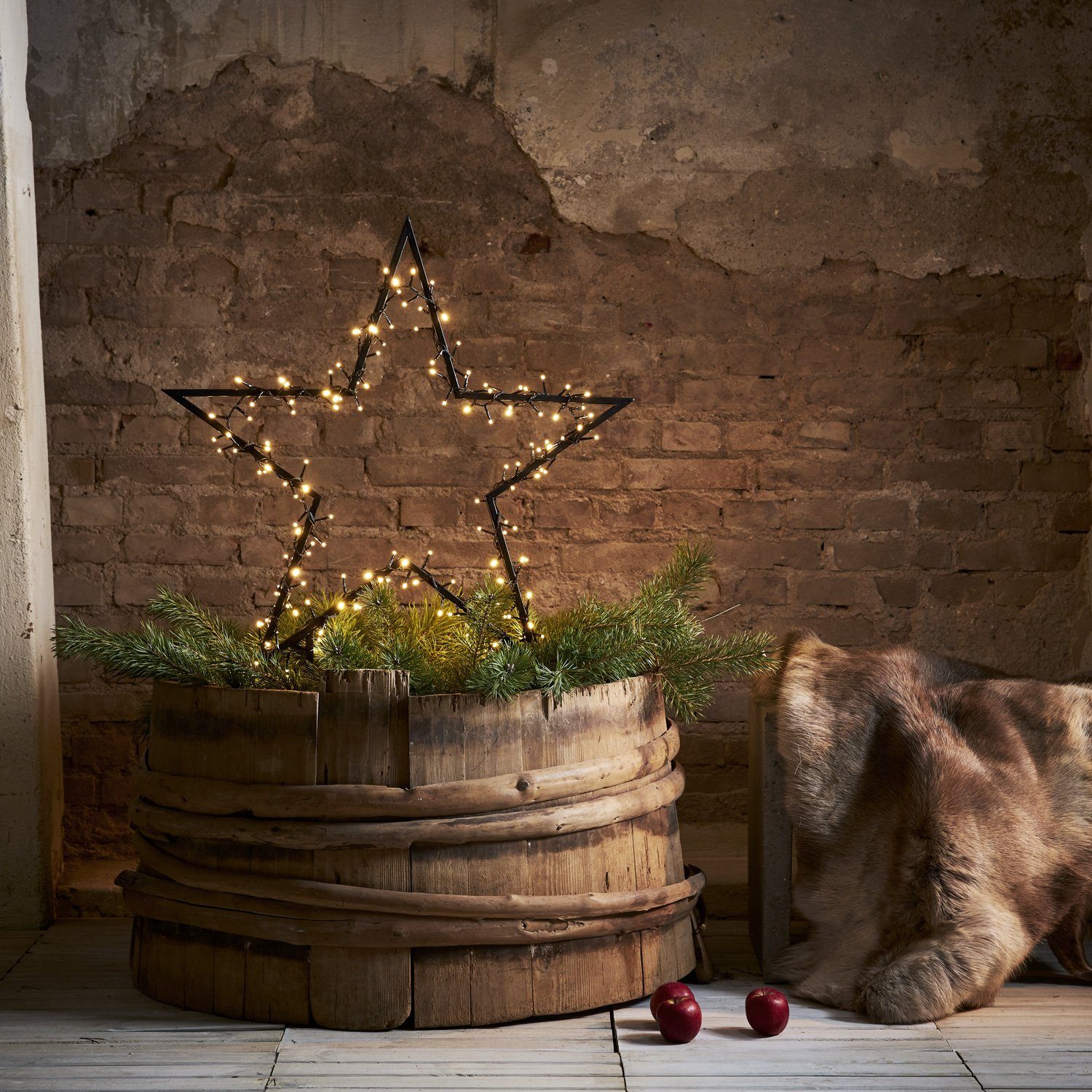 MARELIDA LED-Stern für außen LED Gartenstecker Stern Leuchtstern Lichterste günstig online kaufen