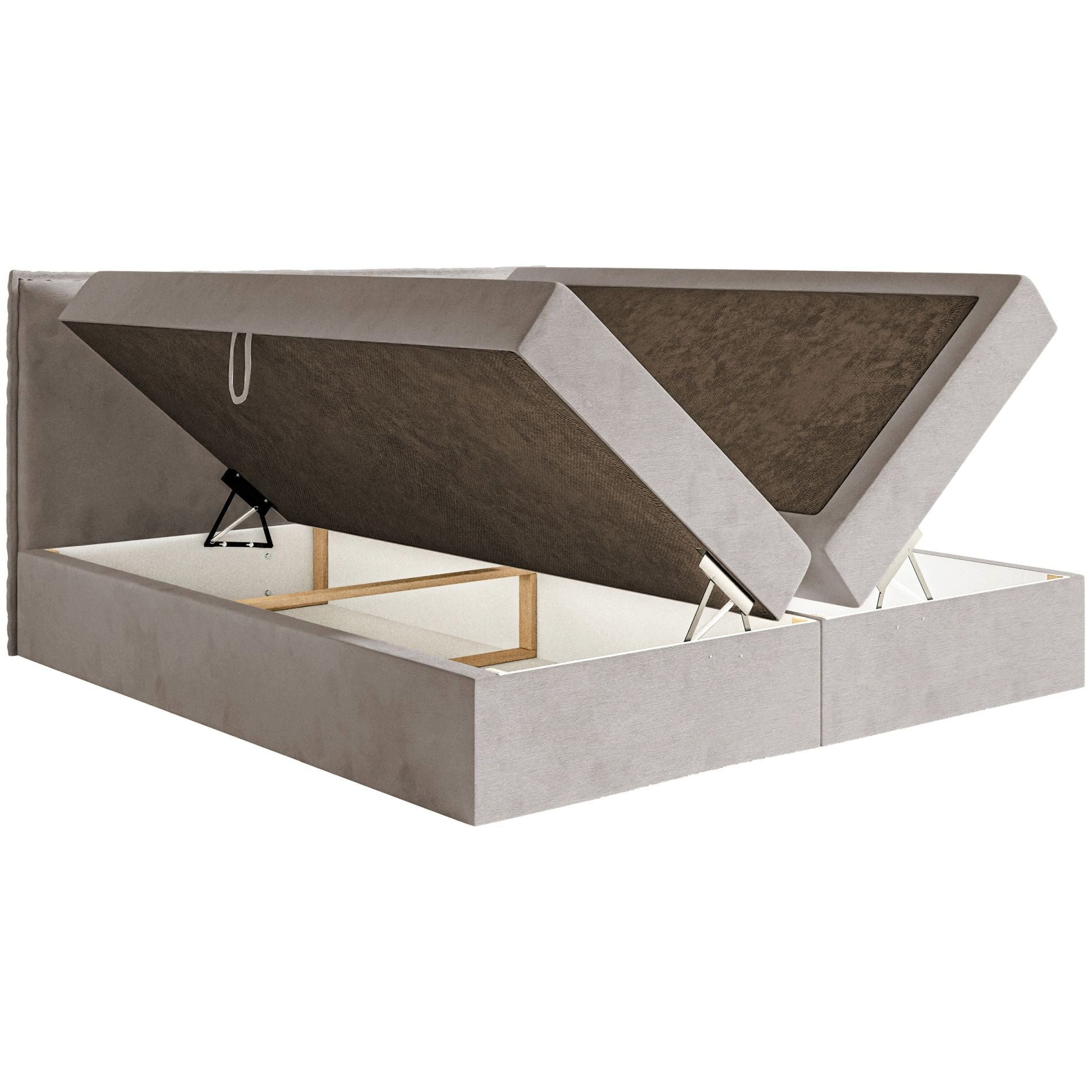 Selsey Boxbett SOFTIE, mit Bettkasten und Topper, Bonnell-Federkernmatratze