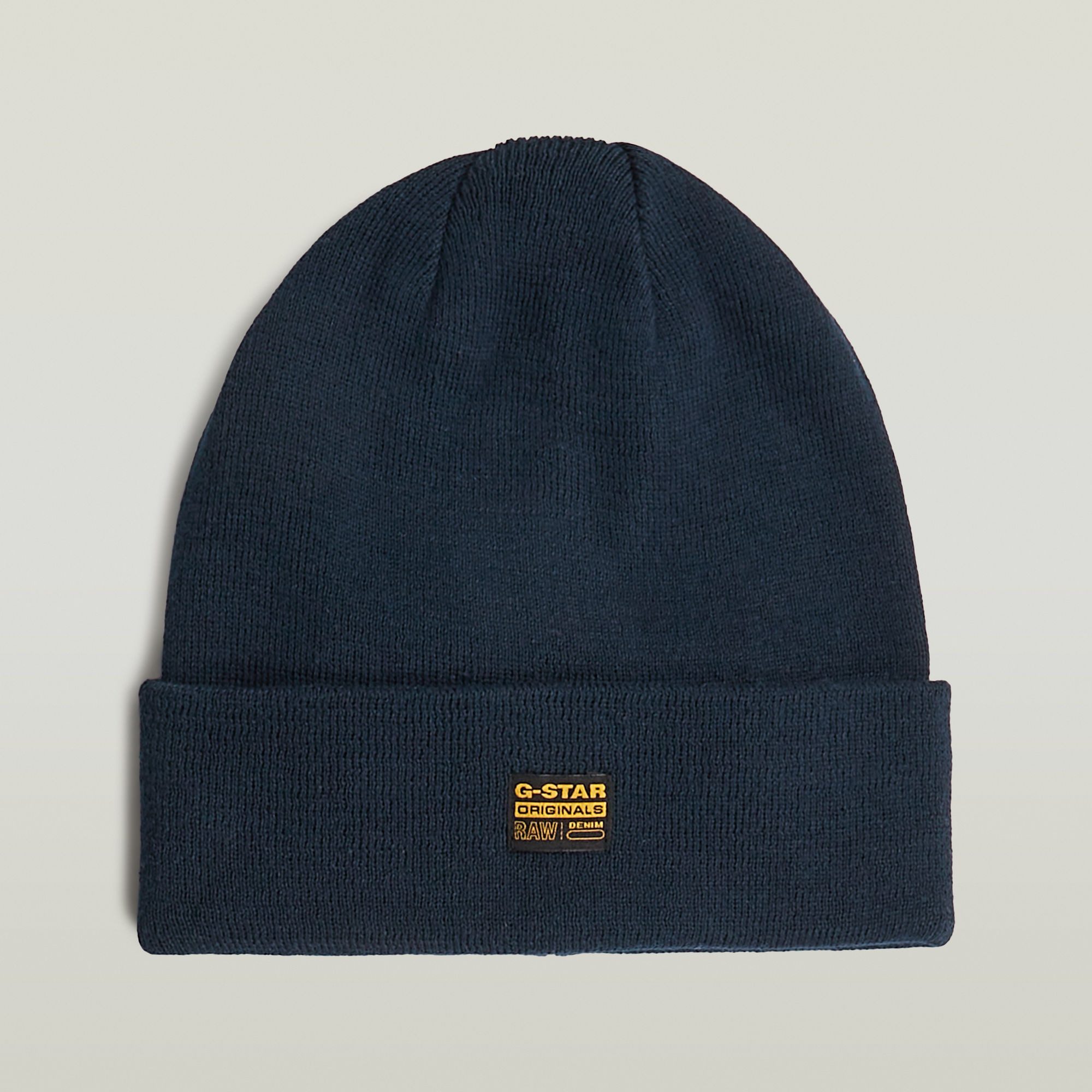 G-STAR Beanie Effo Long Beanie mit Aufnäher vorn