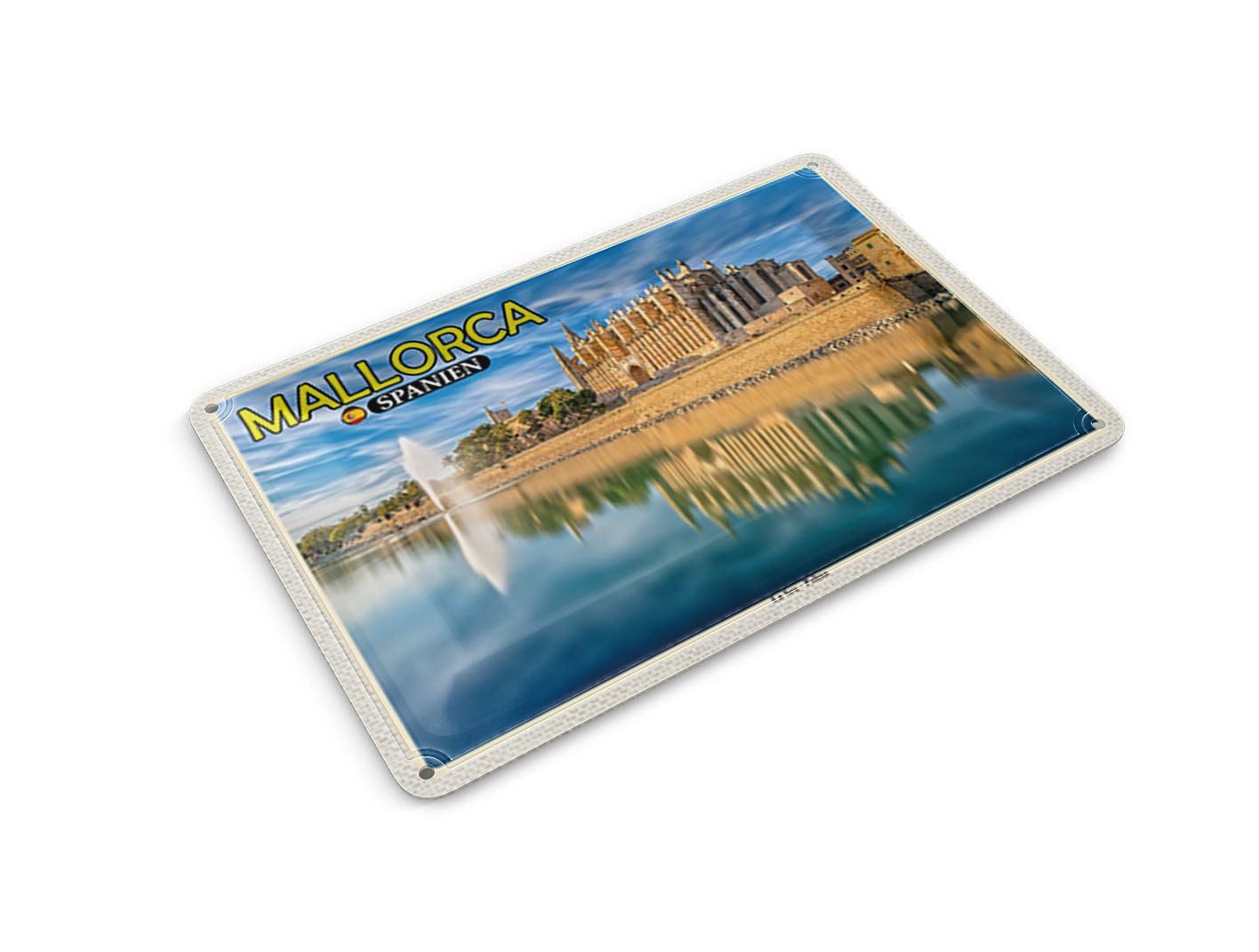 Femer GmbH Postkarte Reise 14x10 cm Mallorca Spanien La Seu Palma Kathedrale, unfrankiert