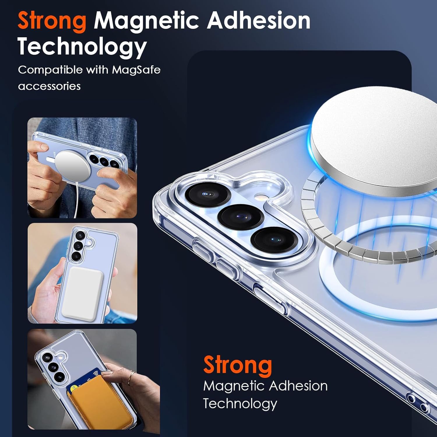 MSM Handyhülle 5in1 Schutzglas (Display + Kamera) für Samsung Galaxy S26 MagSafe 9H – Bild 5 von 5