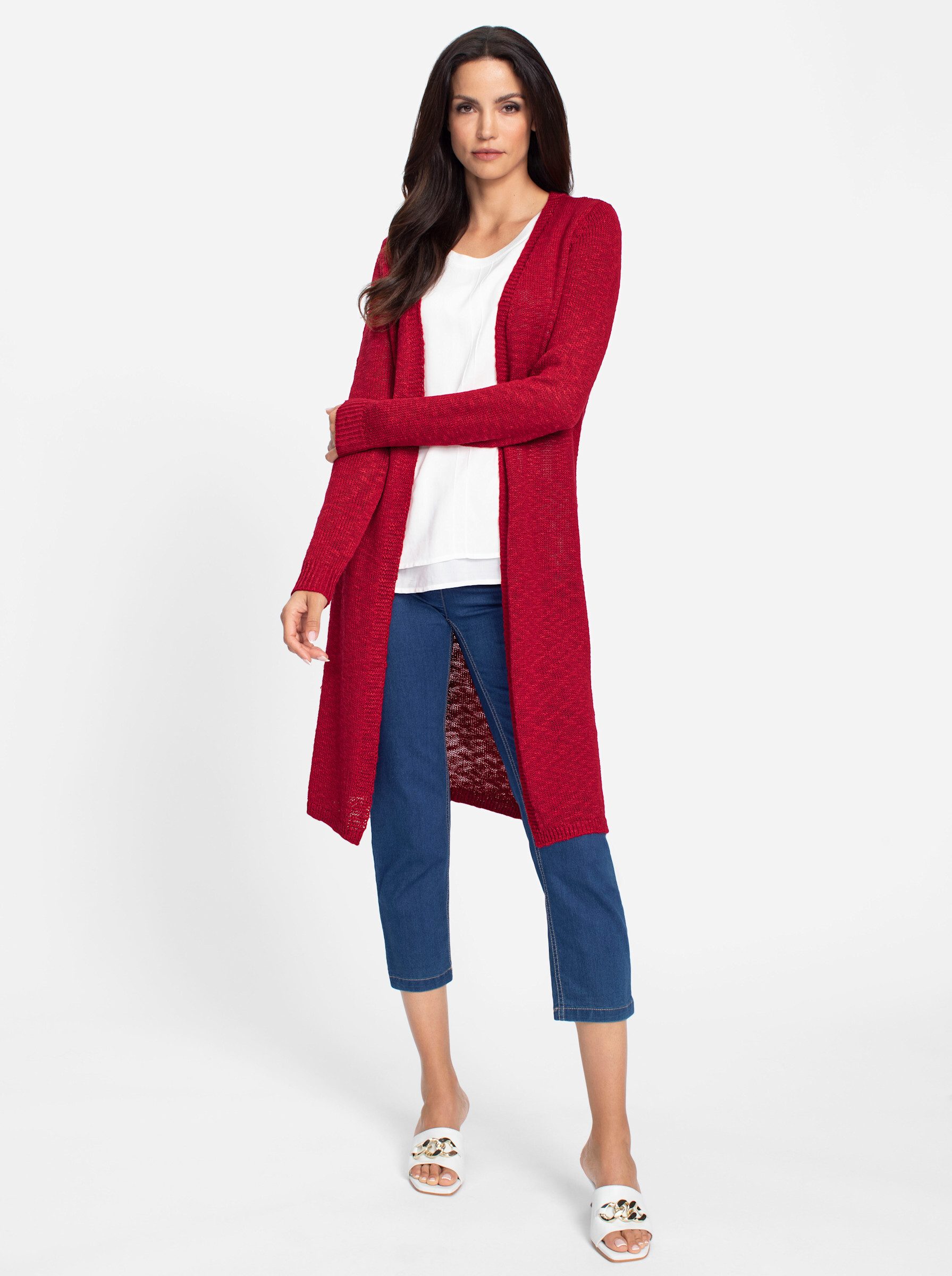 heine Strickjacke Longstrickjacke günstig online kaufen
