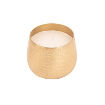 LaLe Living Windlicht Kerze Ayla Teelichthalter in Gold, Ø8,50 cm, aus Aluminium