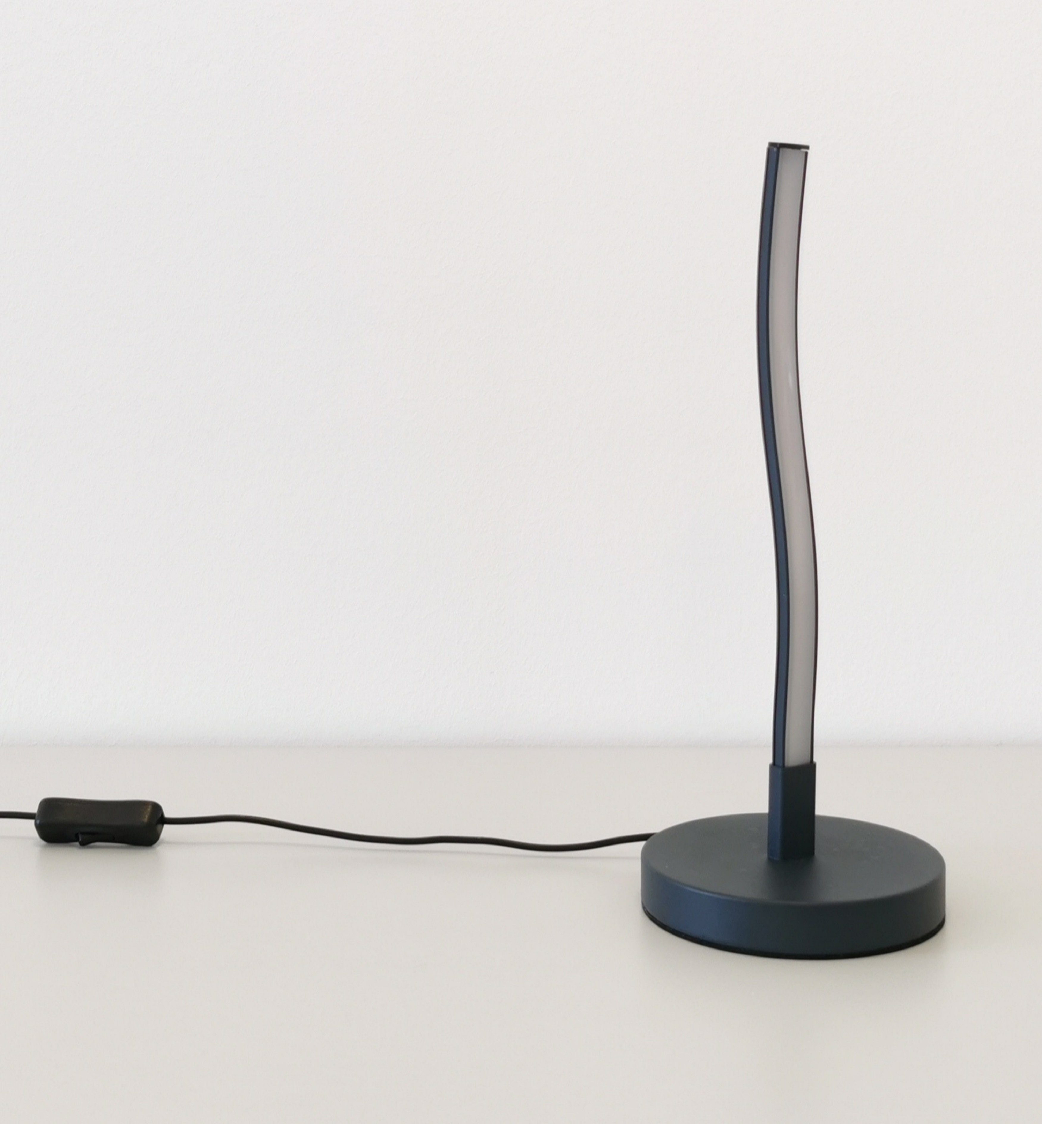 TRANGO LED Tischleuchte, 1er Pack 2017-91A Design Deko-Tischleuchte wellenf günstig online kaufen