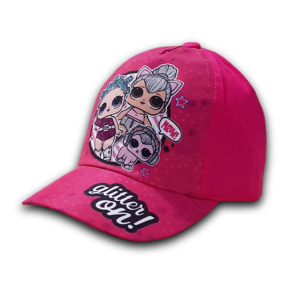 Baseball Cap LOL Surprise Glitter ON! Kinder Mädchen Basecap