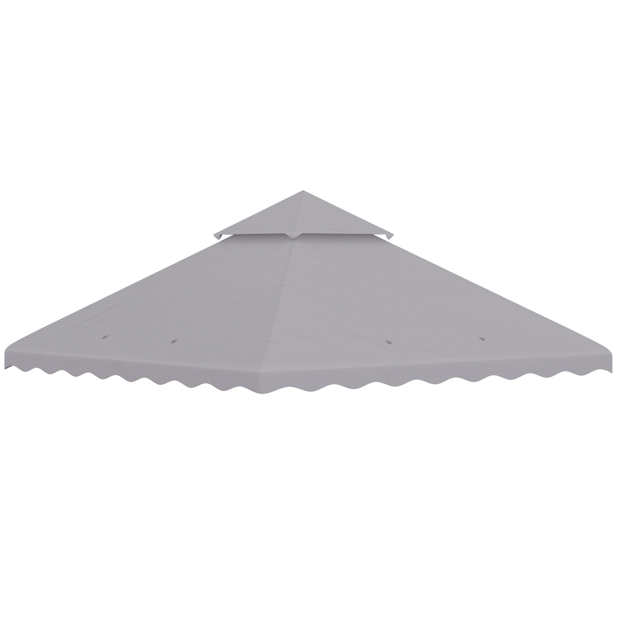 ᐅ Outsunny PavillonErsatzdach ca.3 x 3 m Pavilliondach für Garten