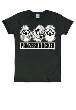 LOGOSHIRT T-Shirt Disney - Panzerknacker mit Panzerknacker-Frontprint