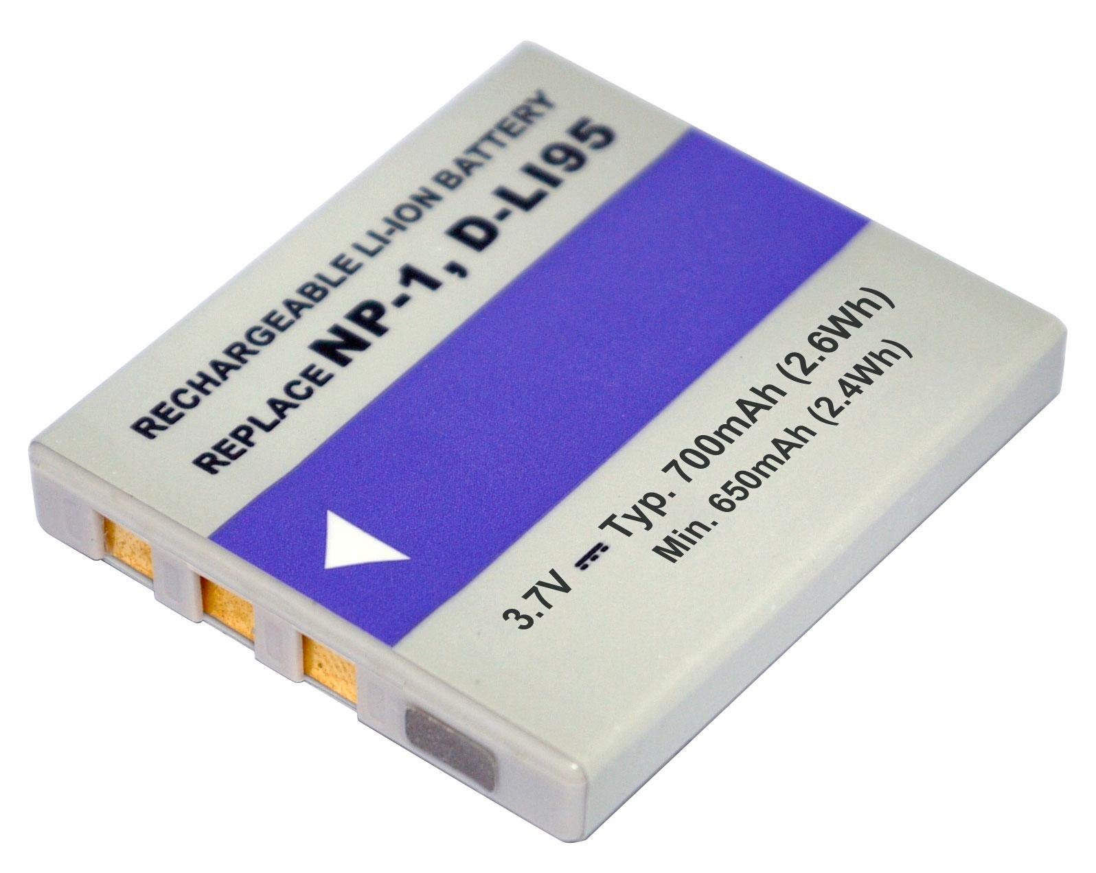 PowerSmart DKN004.533 Kamera-Akku Ersatz i6 L73, Digimax NV5, Ersatzbatterie Digimax für NV3, SLB-0837, i70, NV7, 700 L700S, i70S, L60, OPS Digimax V), NV7 mAh Lithium-ion (Li-ion) L700, Digimax (3,7 L50, SAMSUNG L80, PMP