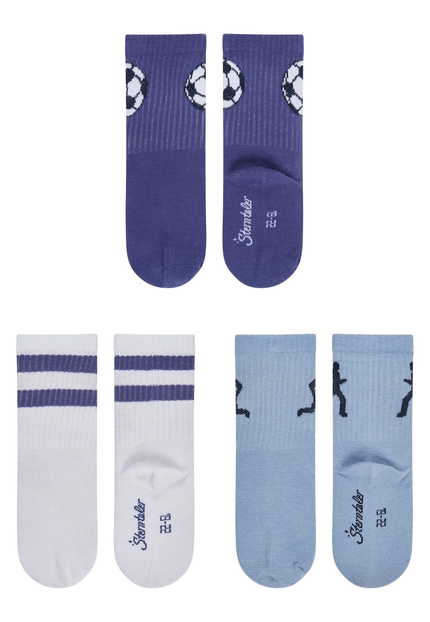 Sterntaler® Feinsöckchen Sterntaler® Socken 3er-Pack Sport günstig online kaufen