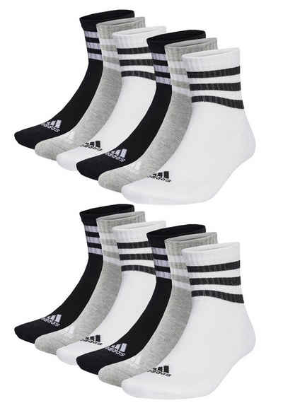 adidas Performance Socken 3S C SPW MID 12 Paar (Packung, 12-Paar, 12er-Pack)