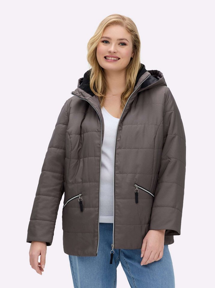 Sieh an! Allwetterjacke Steppjacke Langarm